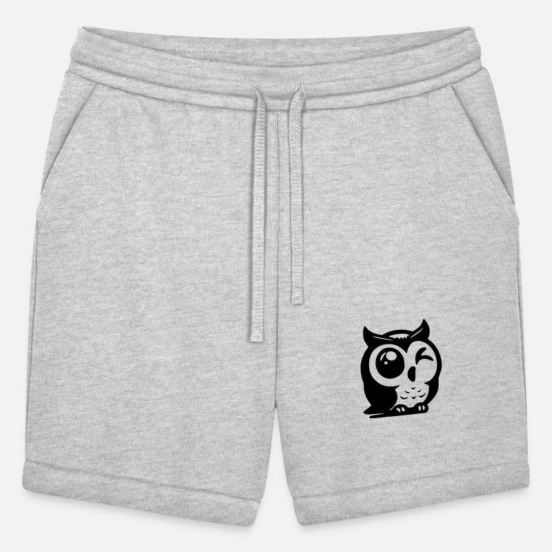 Clever Owl With A Twinkling Eye