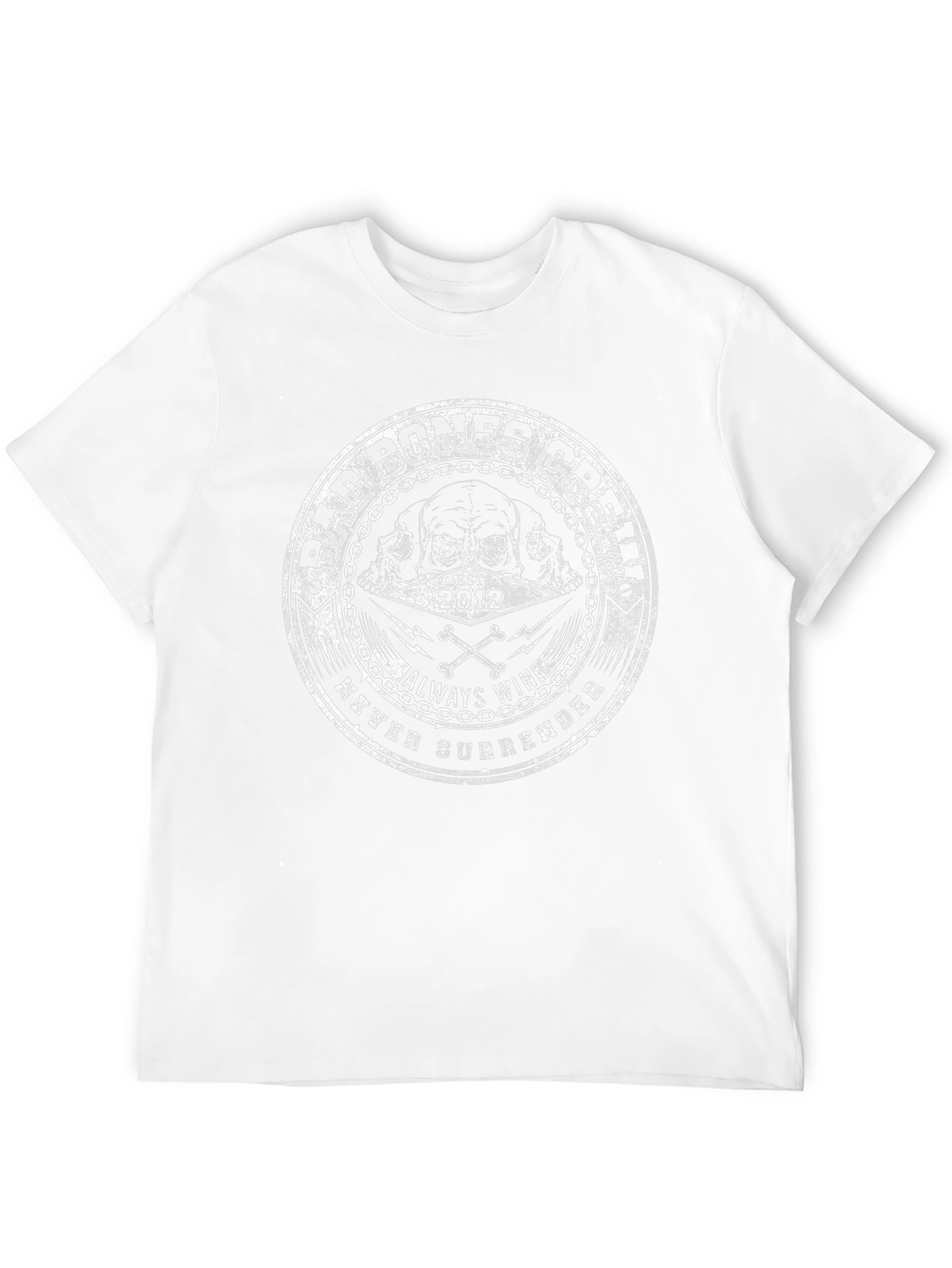 Bad Bones Crew Graphic Tee - Black