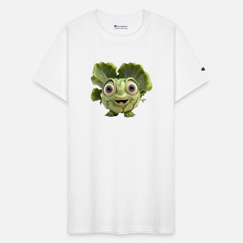 Cute cabbage cartoon character