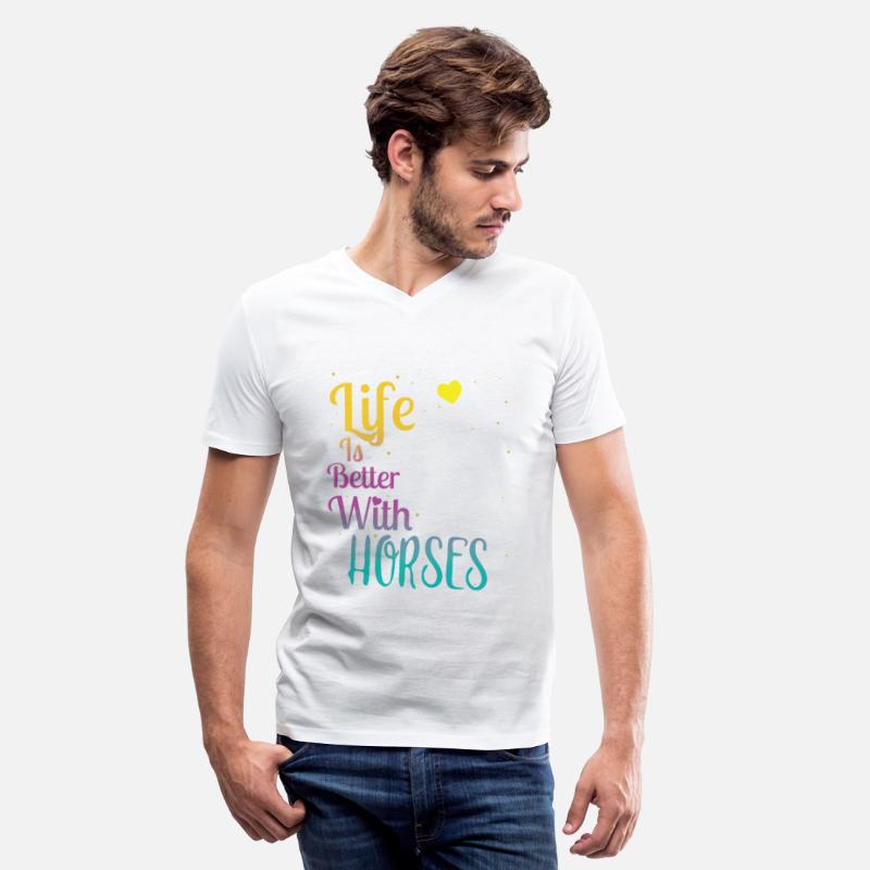 Cute Life Is Better With Horses Girl Loved Horses