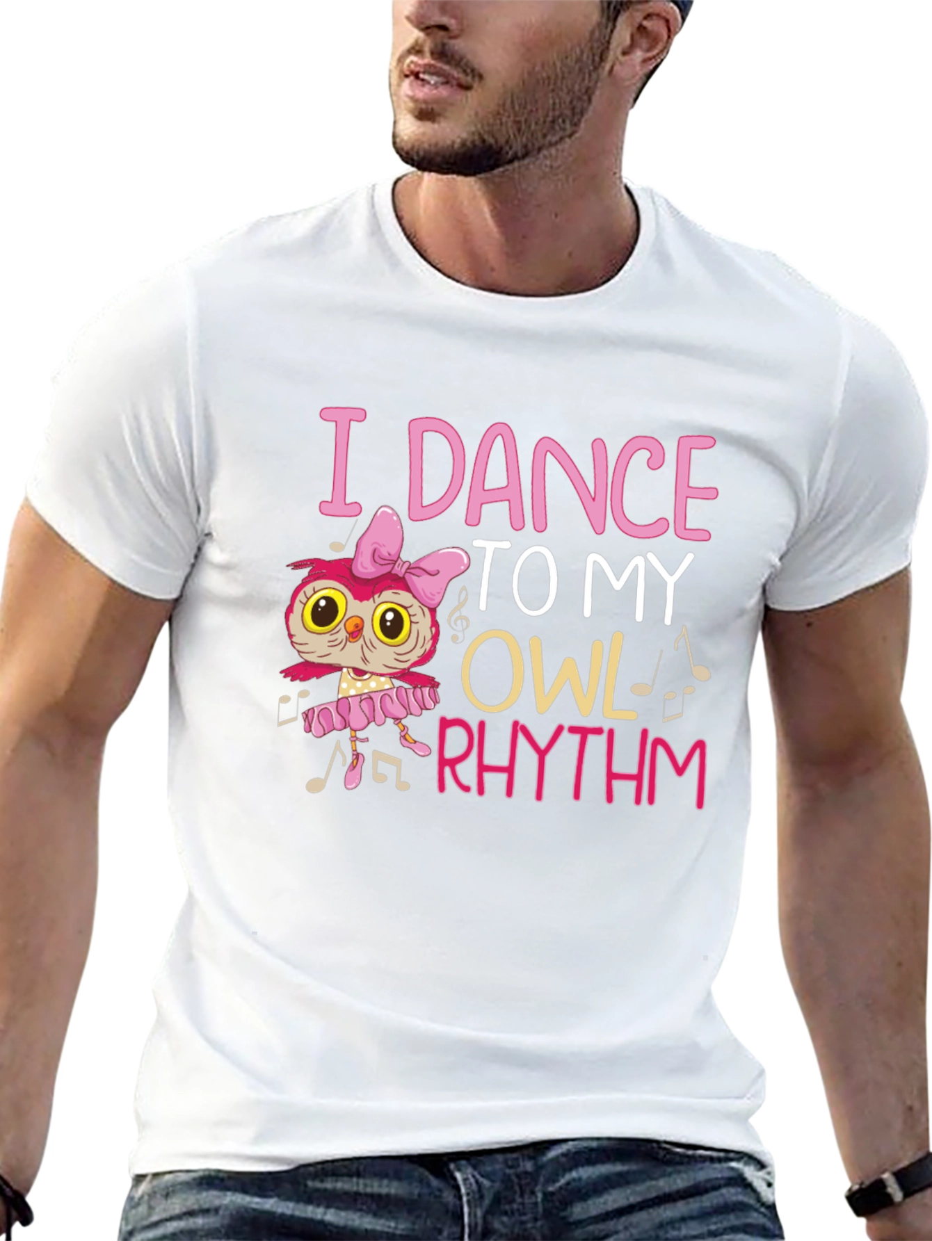 I Dance to My Own Owl Rhythm Graphic Tee