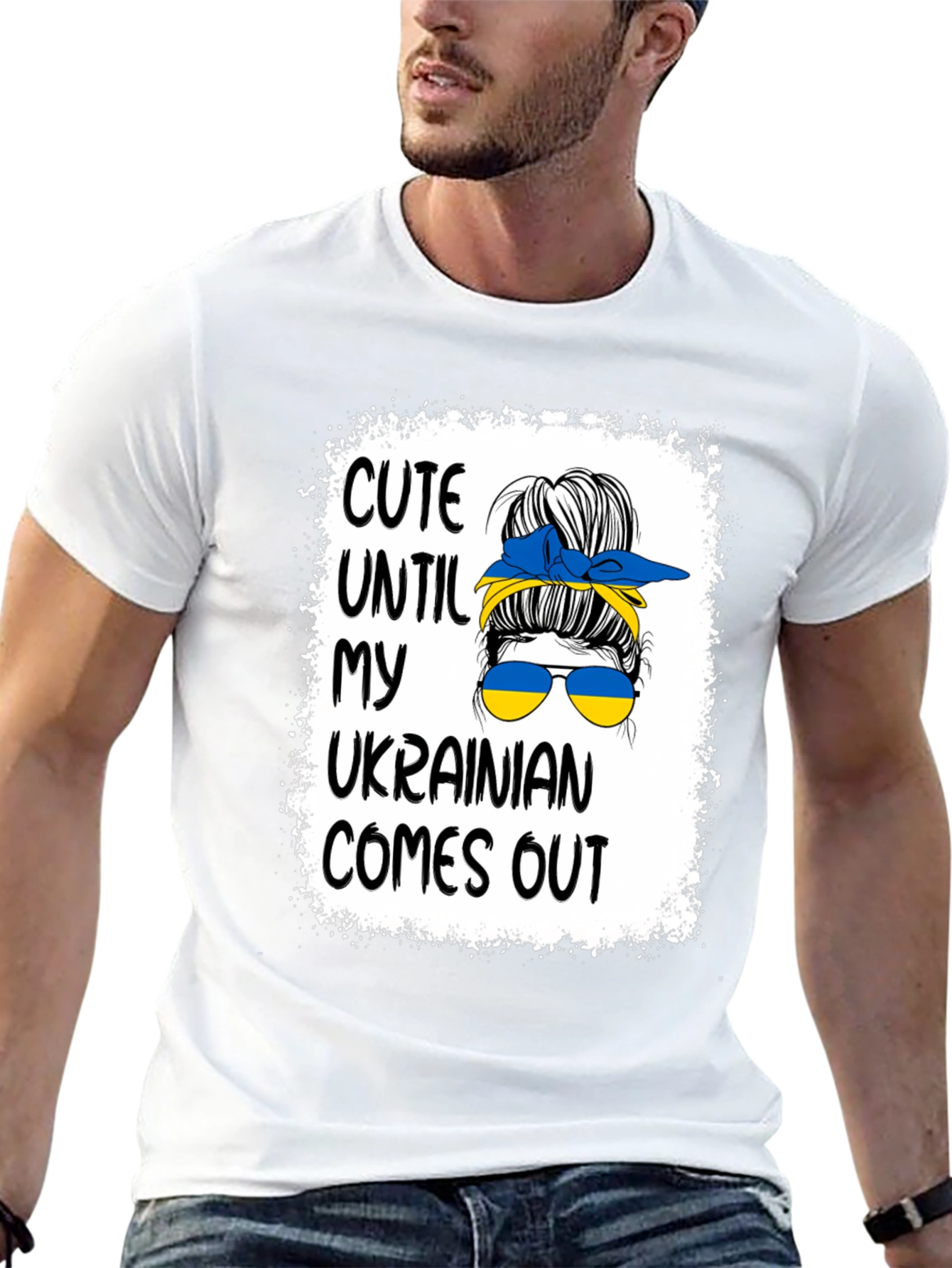 Cute Until My Ukrainian Comes Out T-Shirt