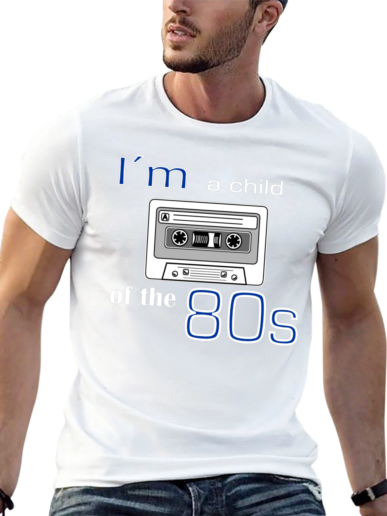 Im a Child of the 80s Retro Cassette T-Shirt