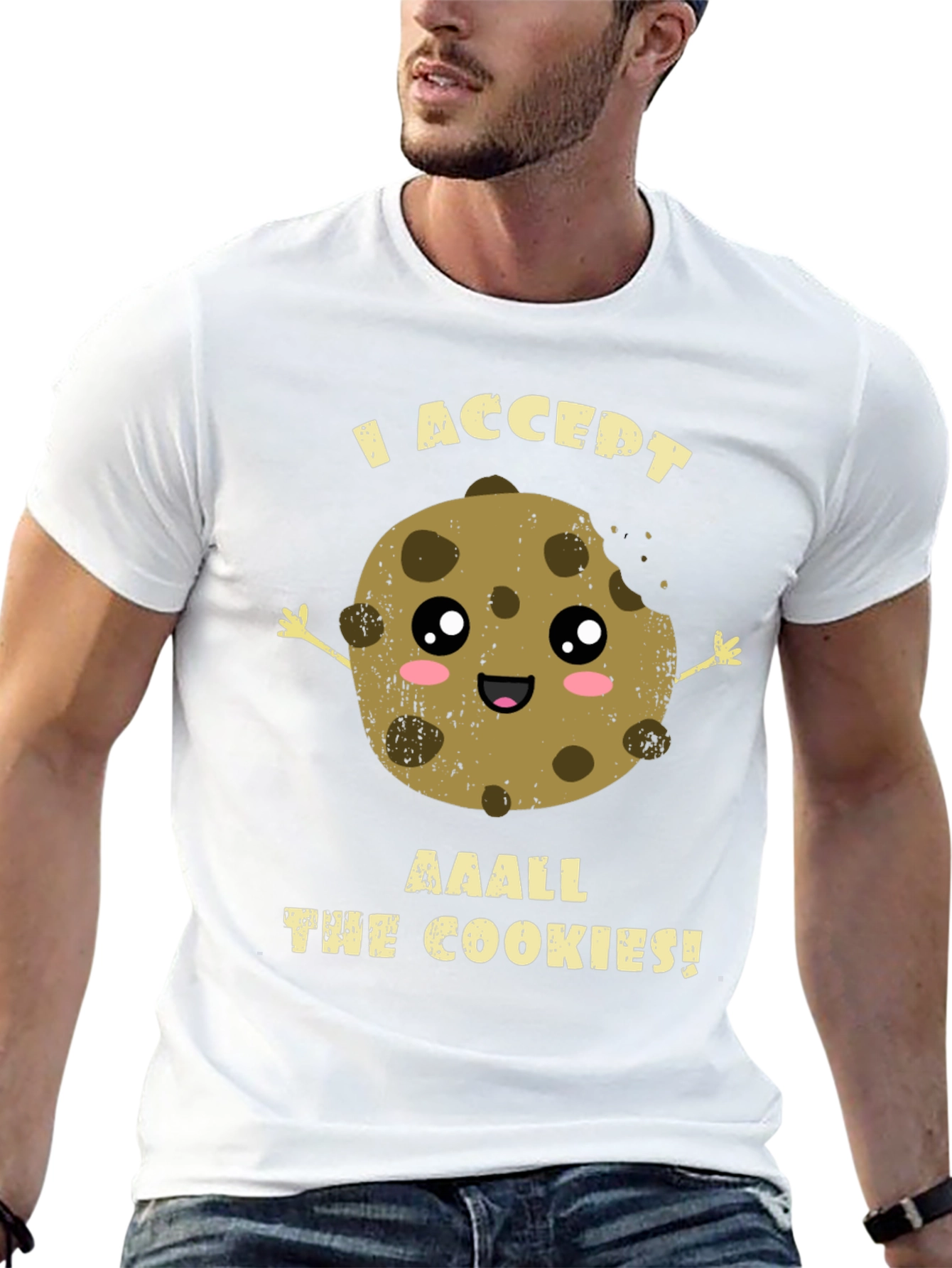 I Accept All the Cookies! Funny Cookie T-Shirt