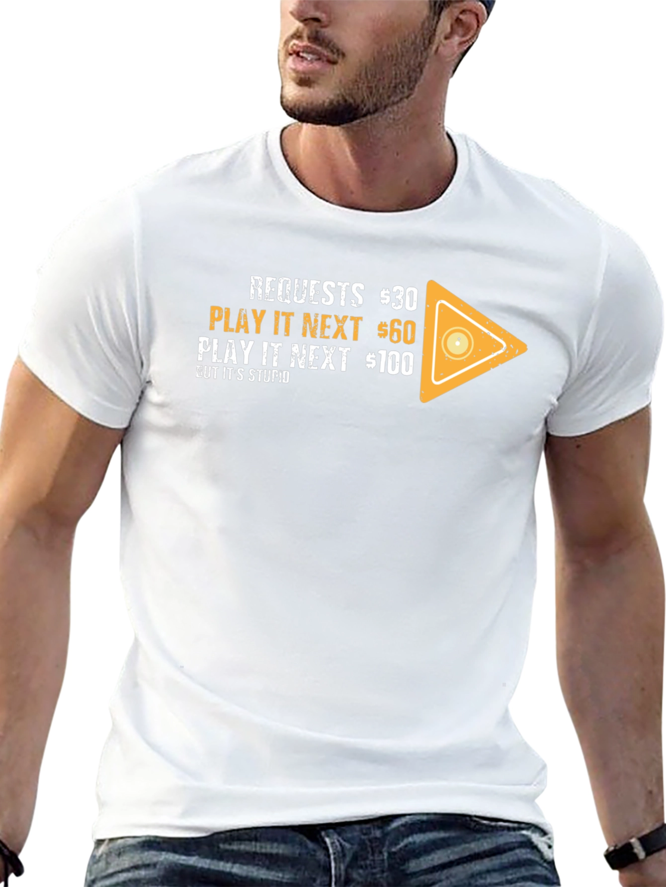 Requests & Play Next Graphic Tee