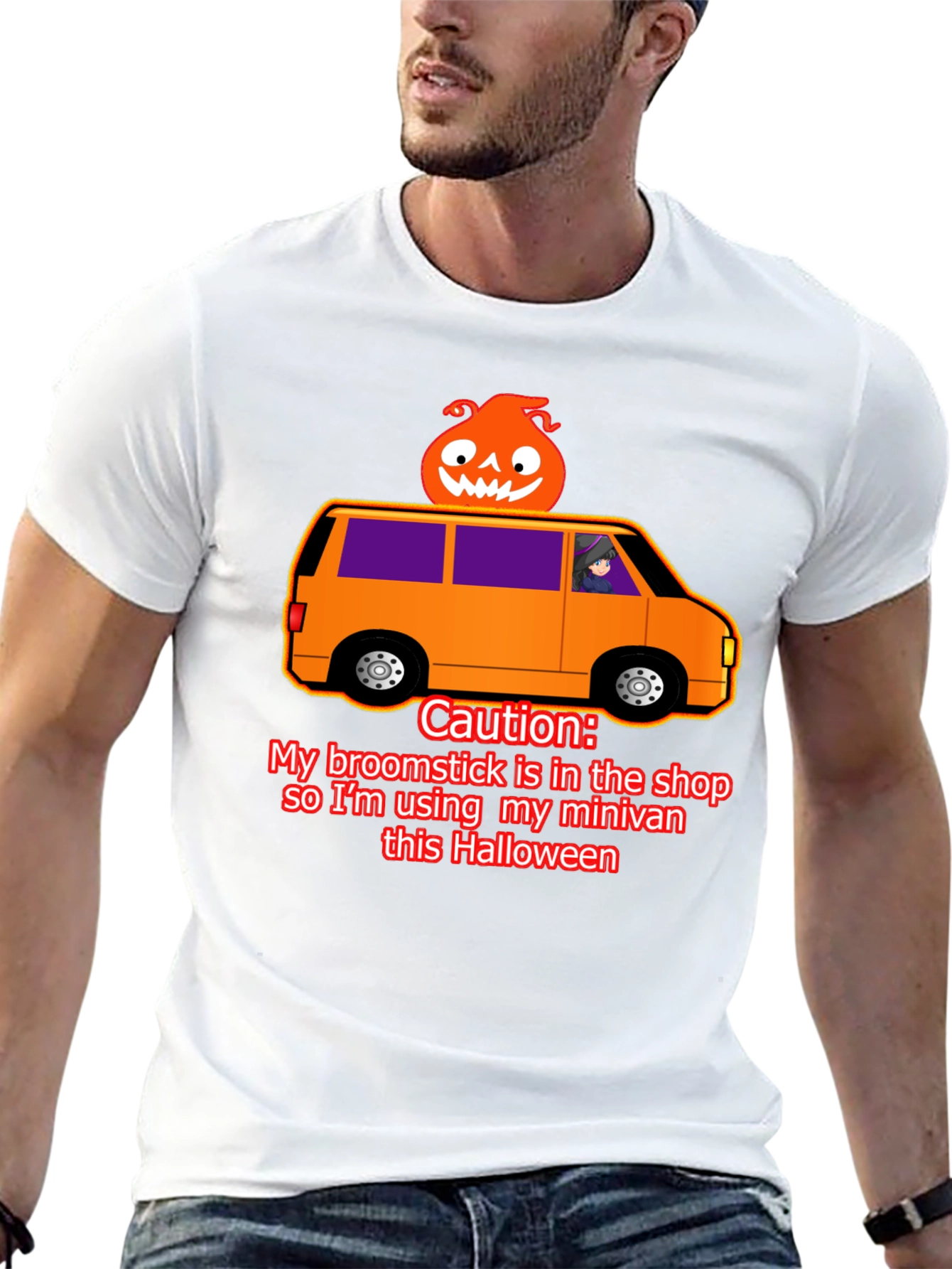 Halloween Minivan T-Shirt