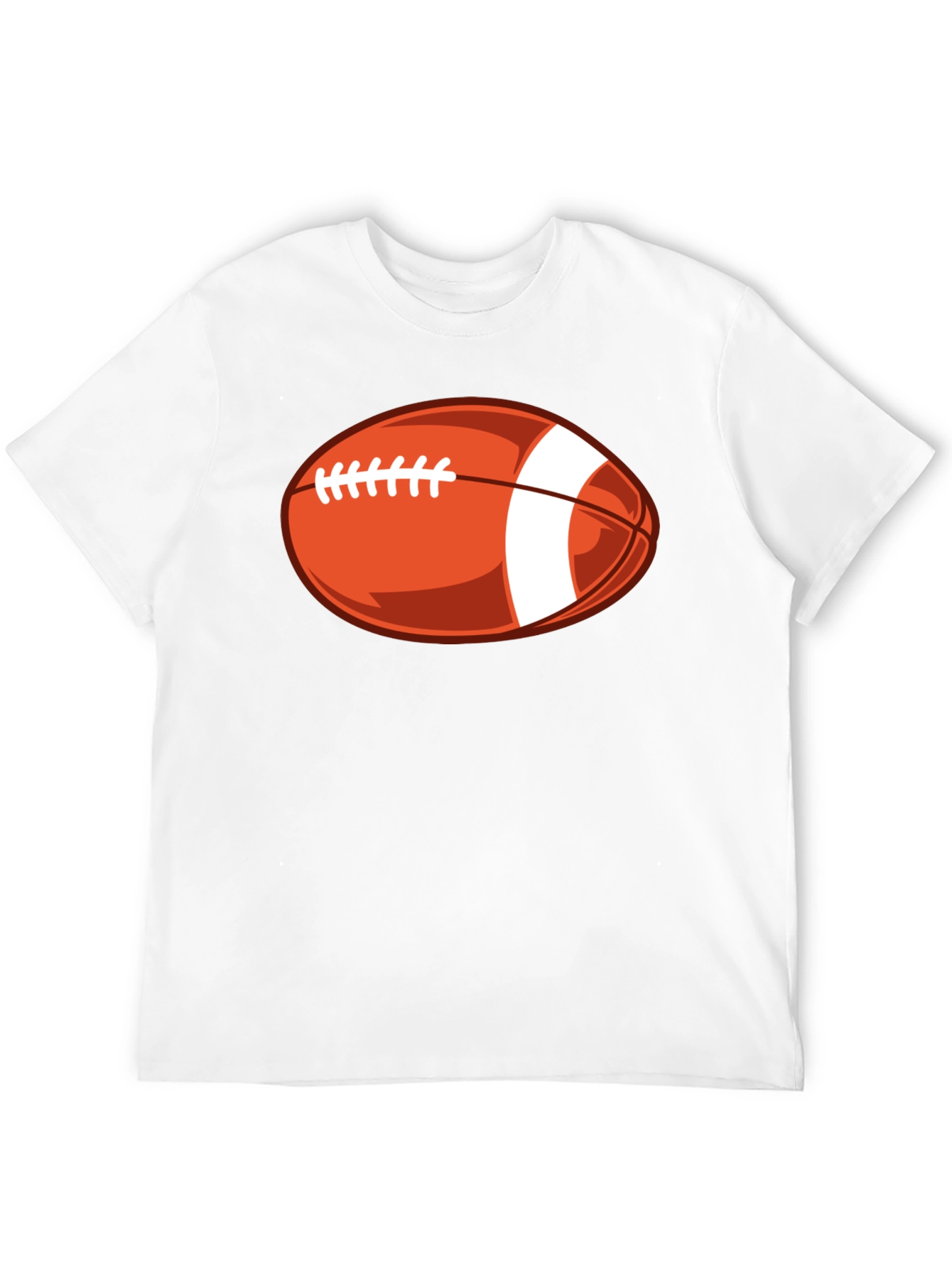 Football Graphic Tee - Stylish Black T-Shirt