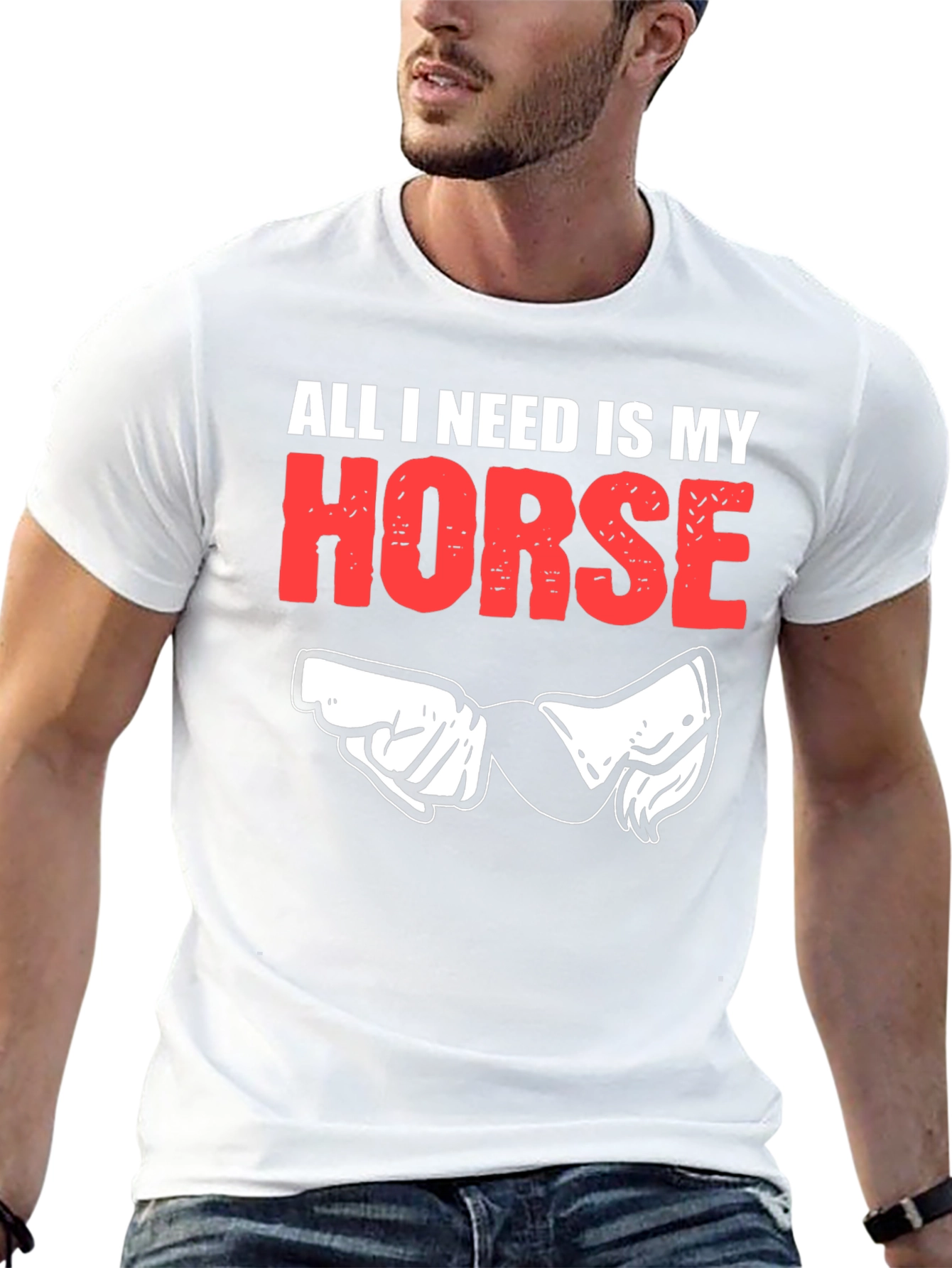 All I Need is My Horse Graphic Tee