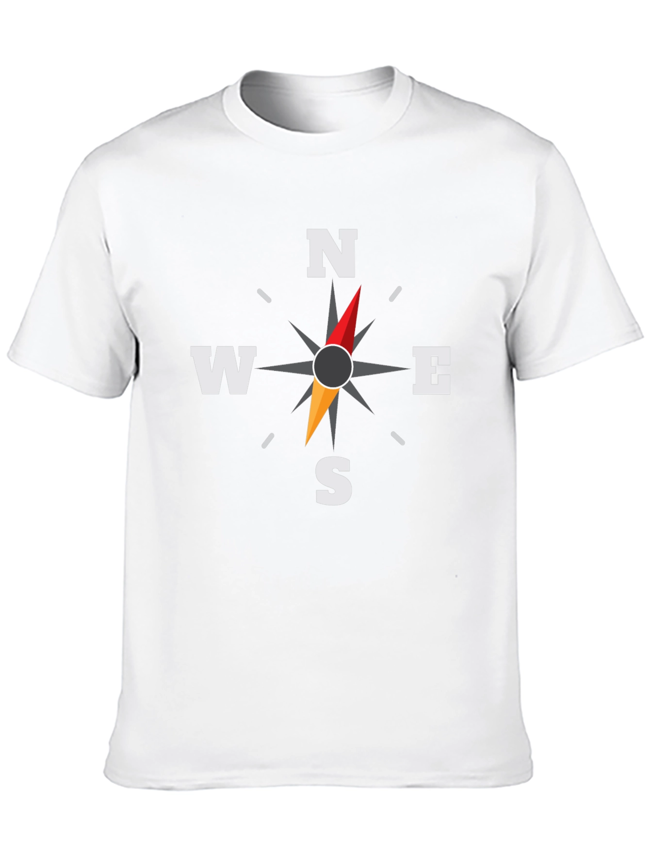 Compass Rose Graphic Tee - Find Your Direction