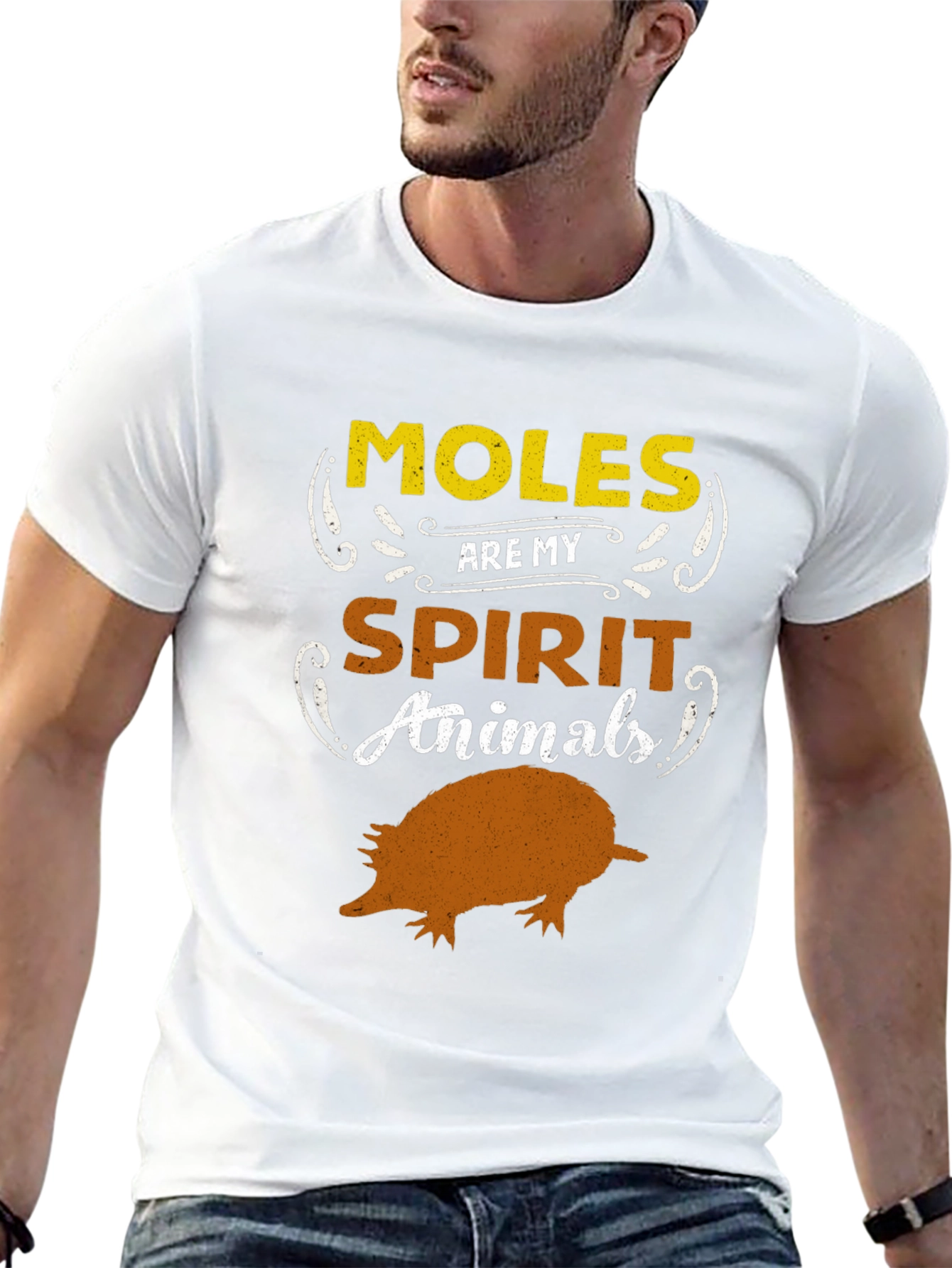 Moles Are My Spirit Animals Graphic Tee
