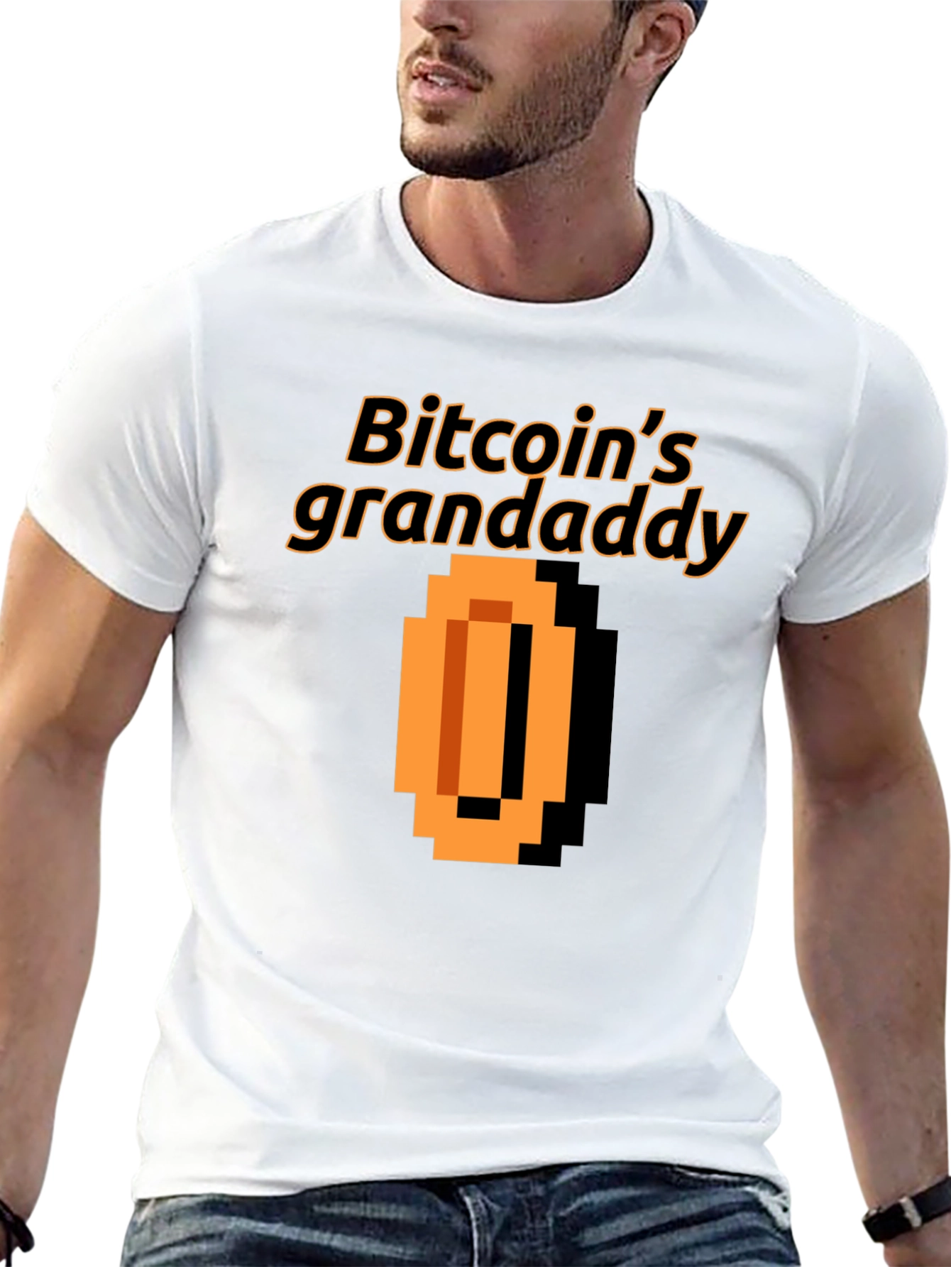 Bitcoins Grandaddy T-Shirt - Crypto Fan Apparel
