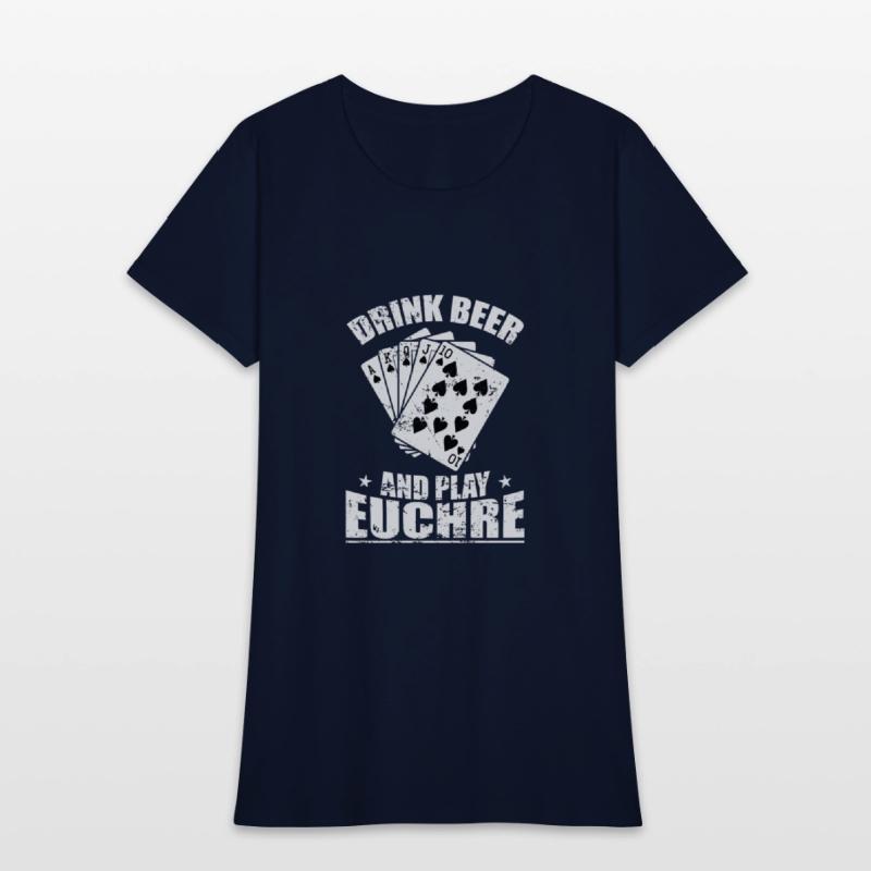 Drink Beer and play Euchre Card Game