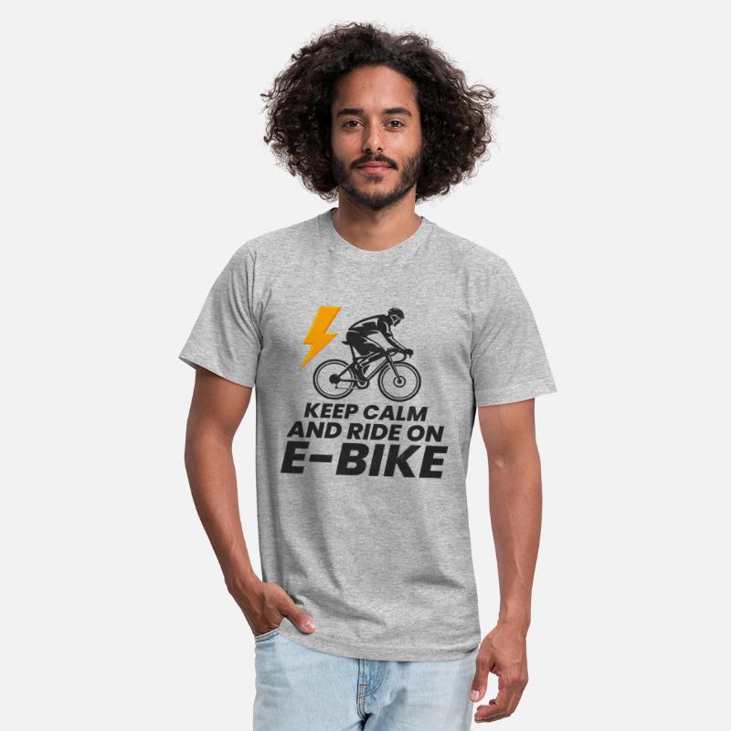 E-Bike Electric-Bike E-Cyclist Bicycling Rider