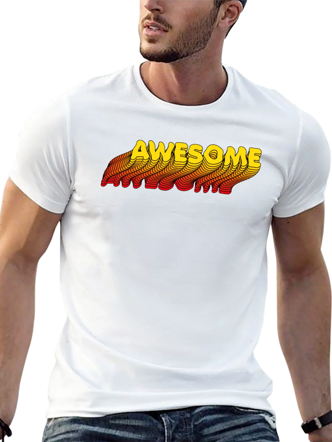 Awesome Retro Style Graphic T-Shirt