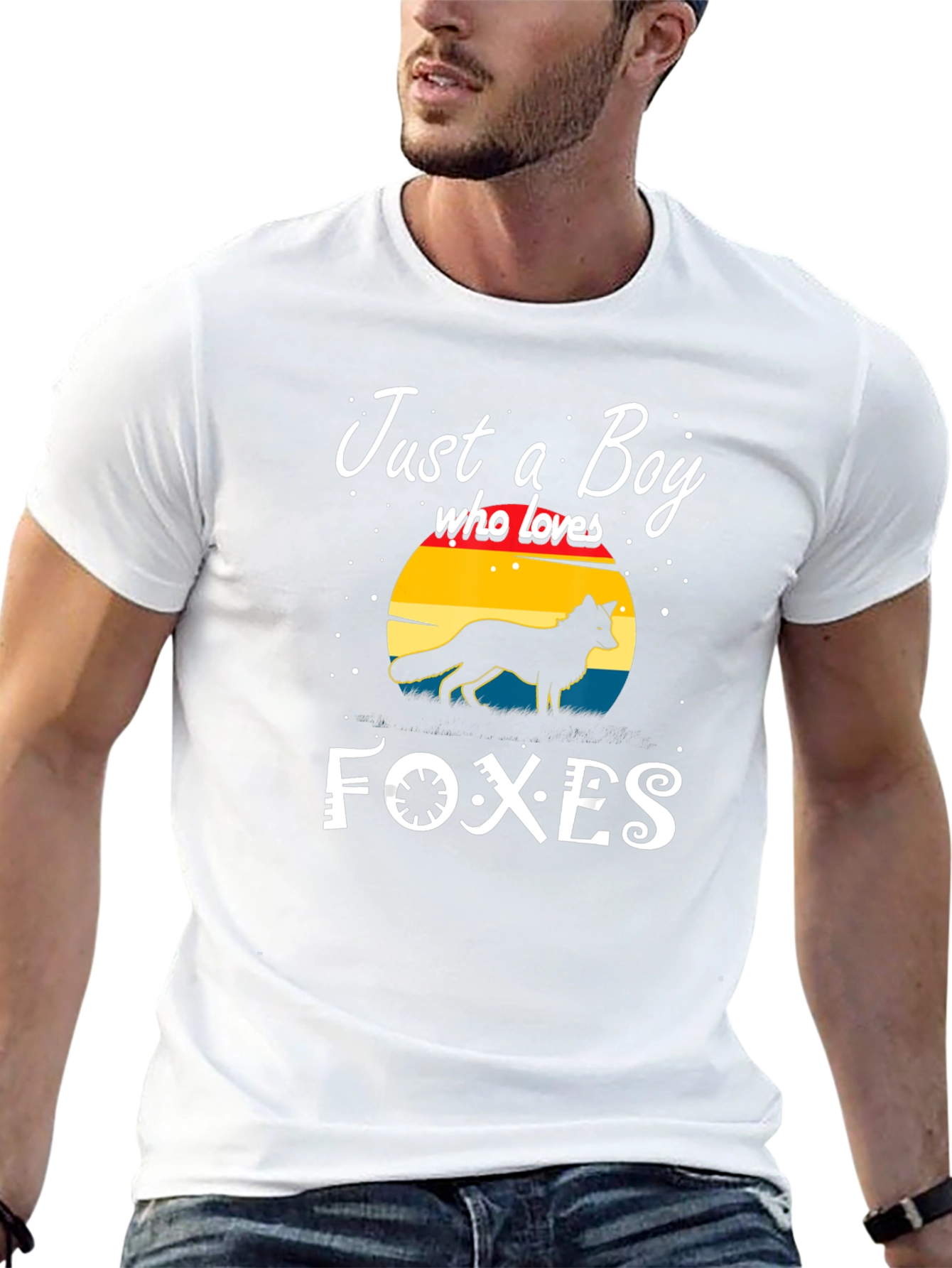 Just a Boy Who Loves Foxes T-Shirt
