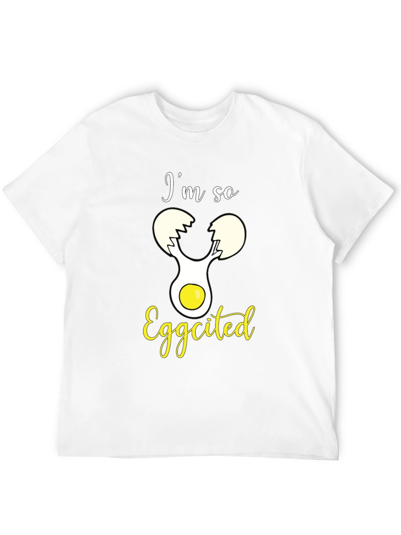 Eggcited T-Shirt - Funny Egg Lover Tee