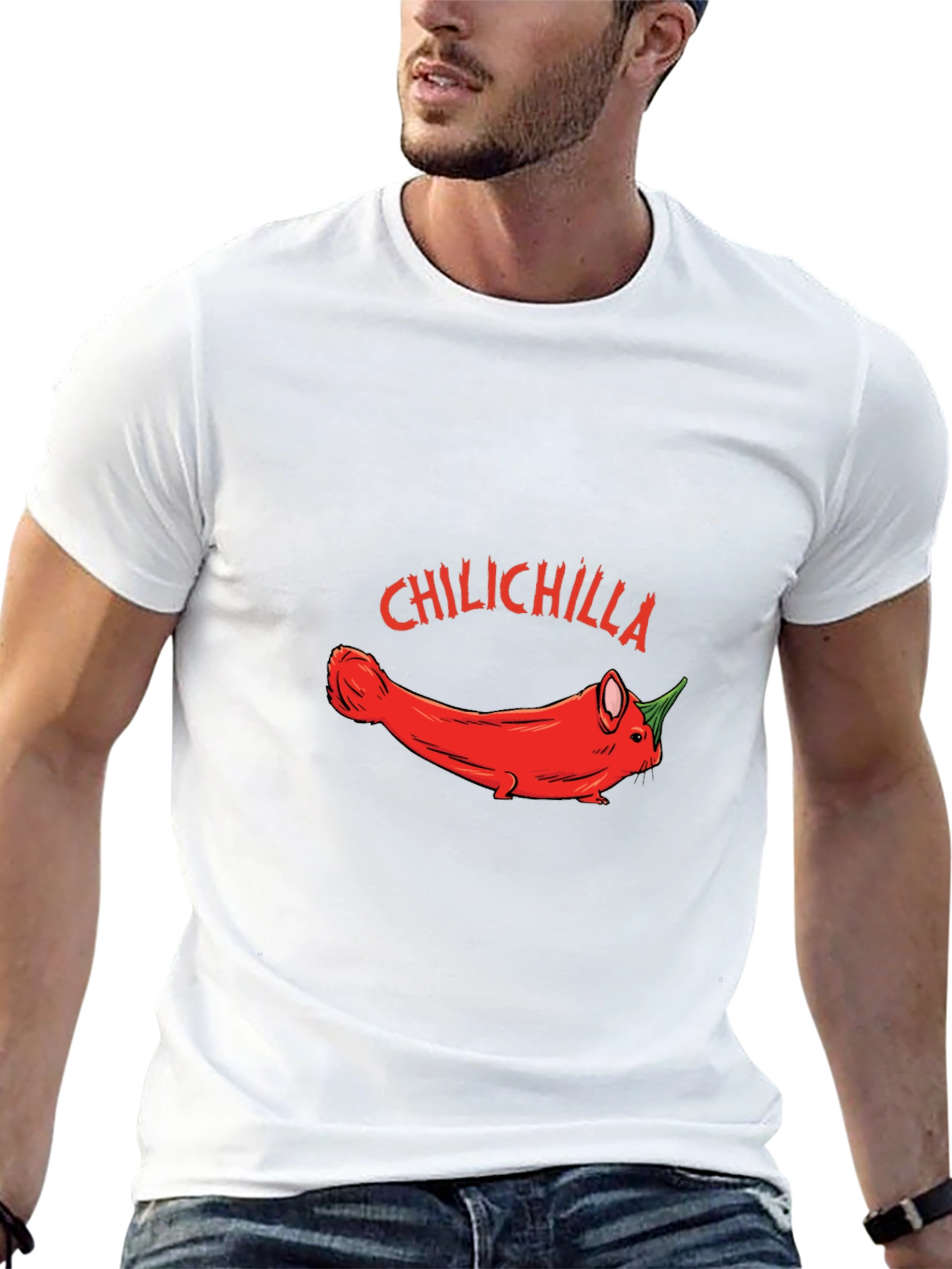 Chilichilla Funny Graphic T-Shirt