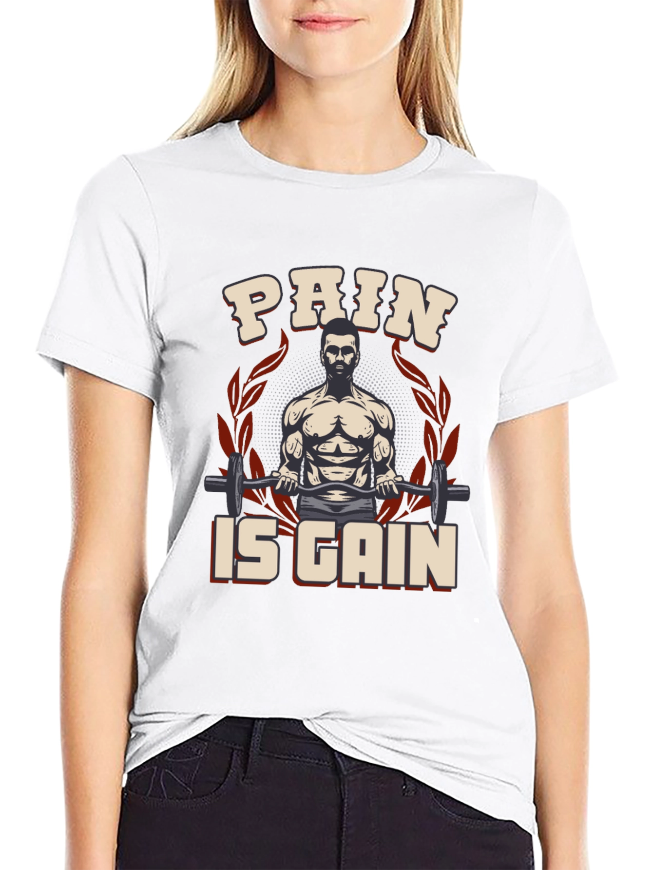 Pain is Gain Gym T-Shirt - Fitness Apparel
