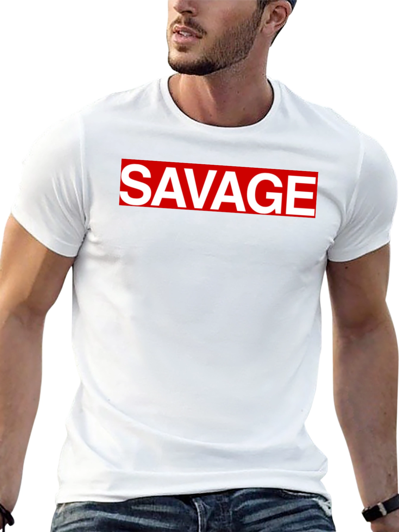 Savage Graphic Tee - Bold Streetwear Style