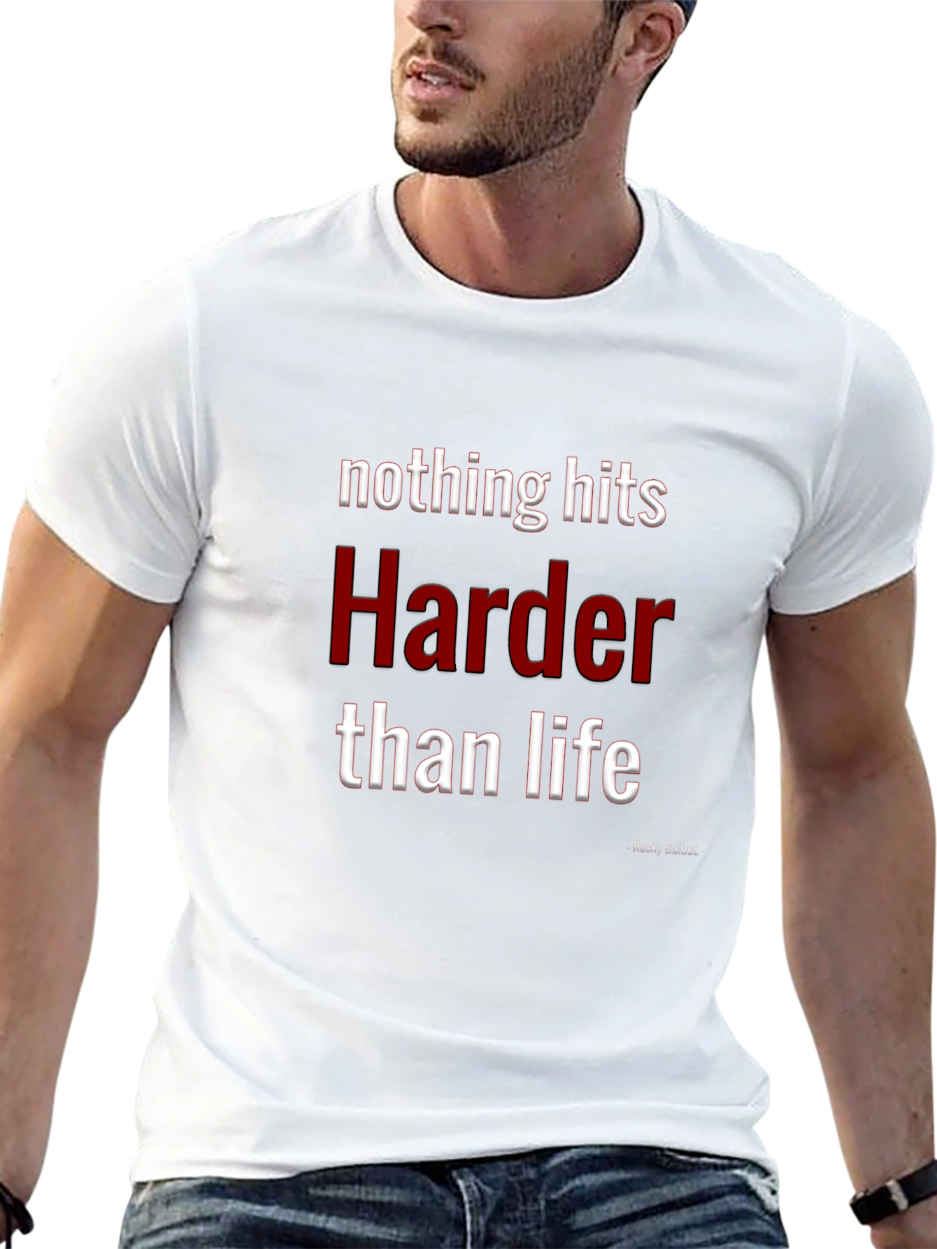 Nothing Hits Harder Than Life T-Shirt