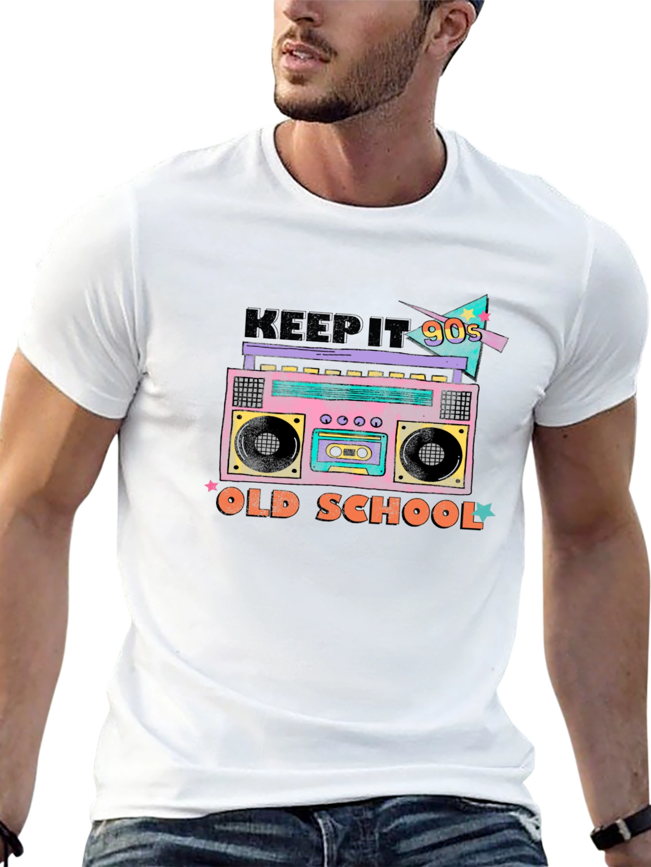 Keep it 90s Old School Graphic Tee