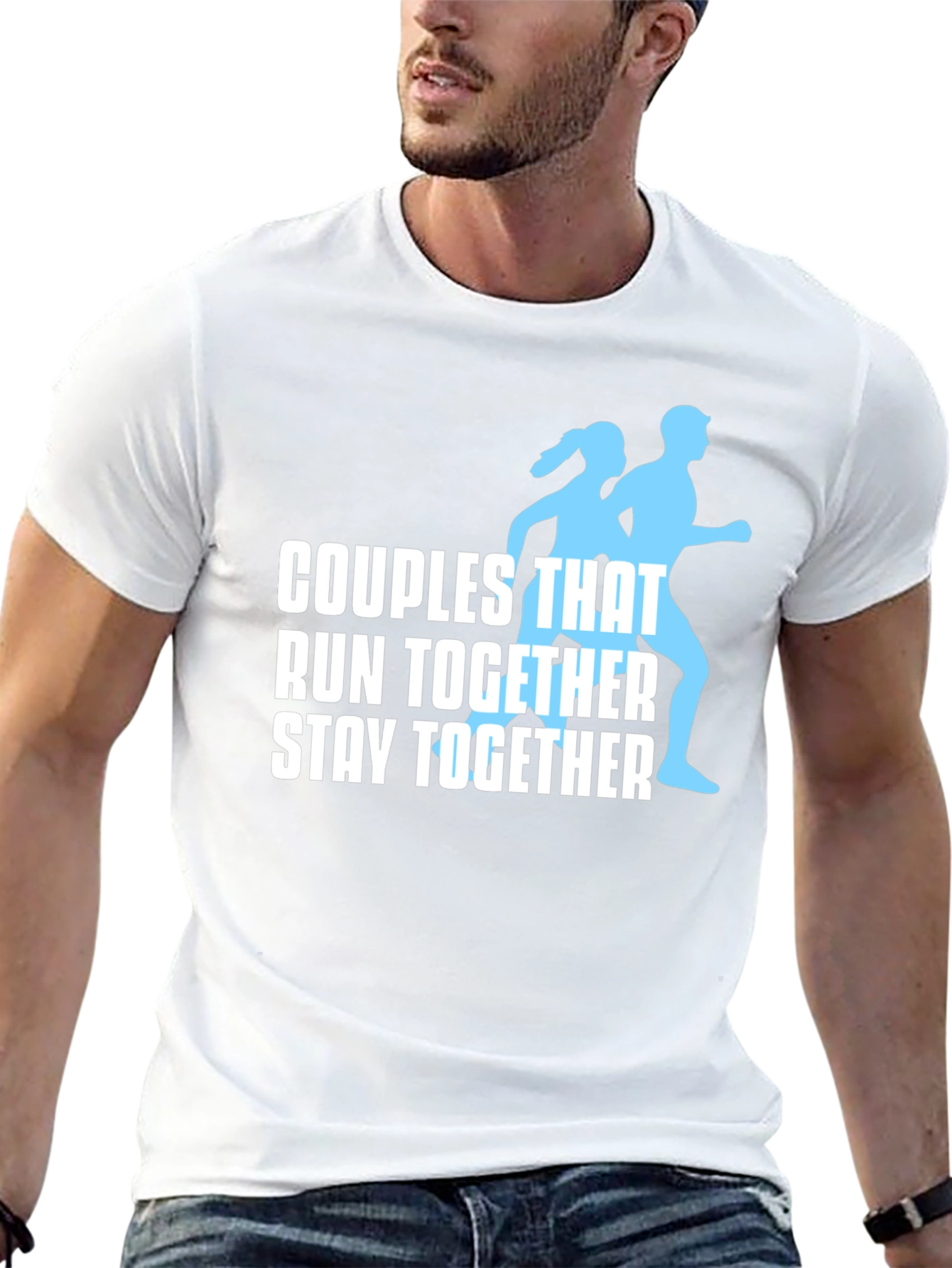 Couples Run Together T-Shirt