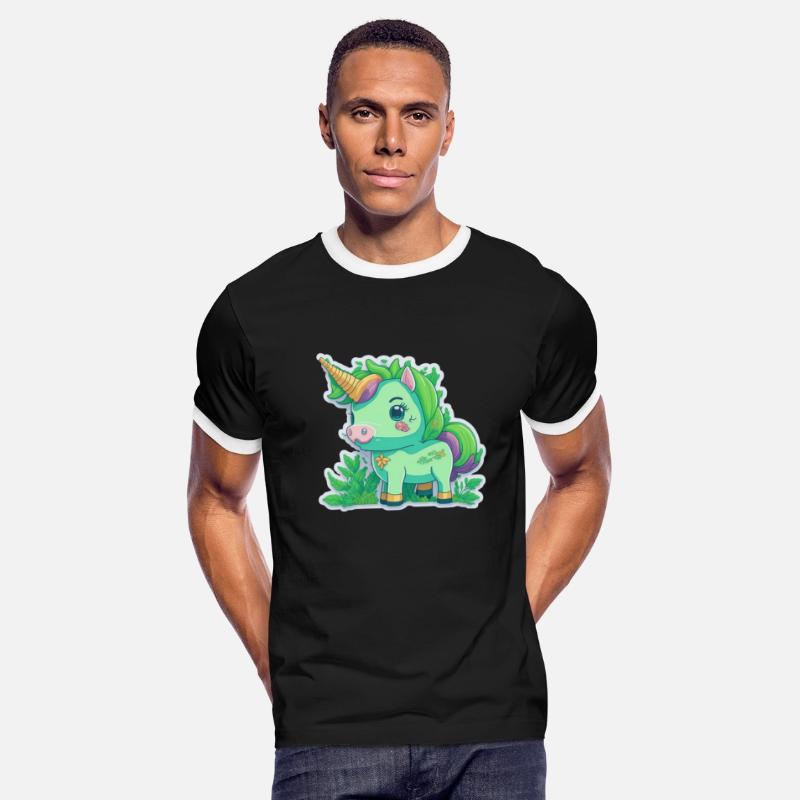 Enchanted Forest Majestic Green Unicorn