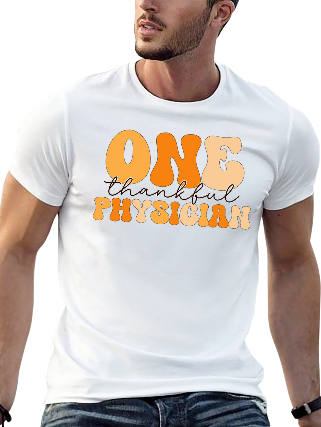 Thankful Physician Graphic T-Shirt