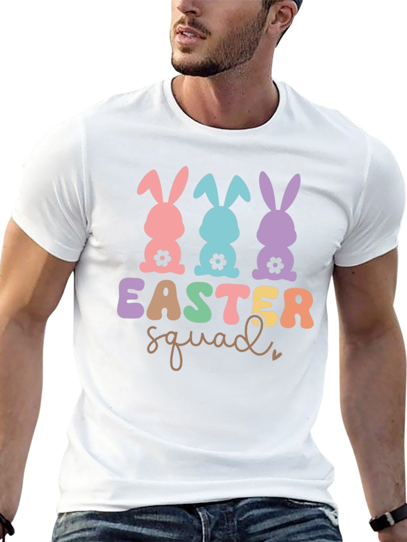 Easter Squad Bunny Graphic Tee
