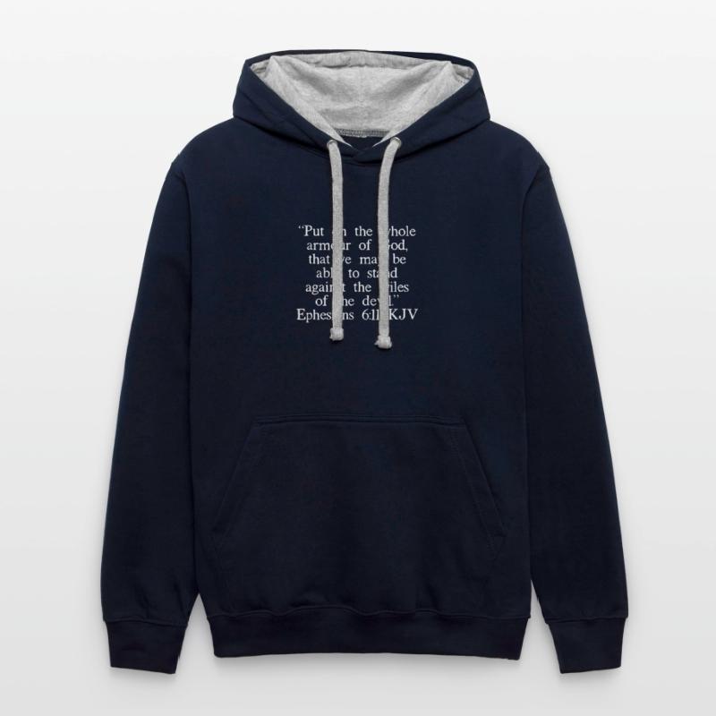 Ephesians 6:11 KJV (White Font)