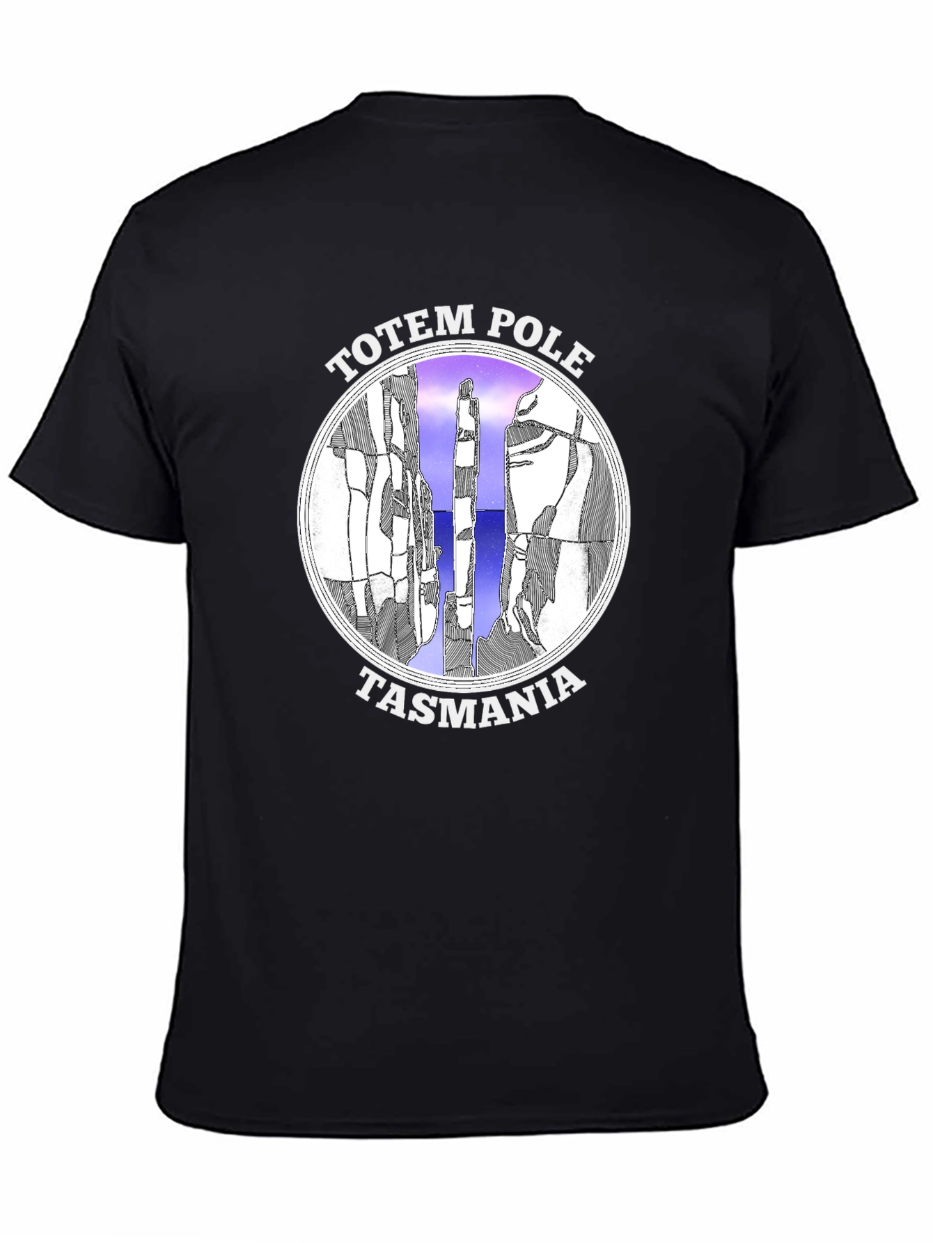 Totem Pole Tasmania Graphic Tee