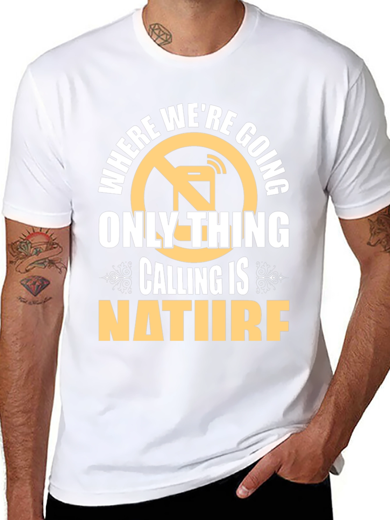 Nature Calling T-Shirt - Disconnect & Explore