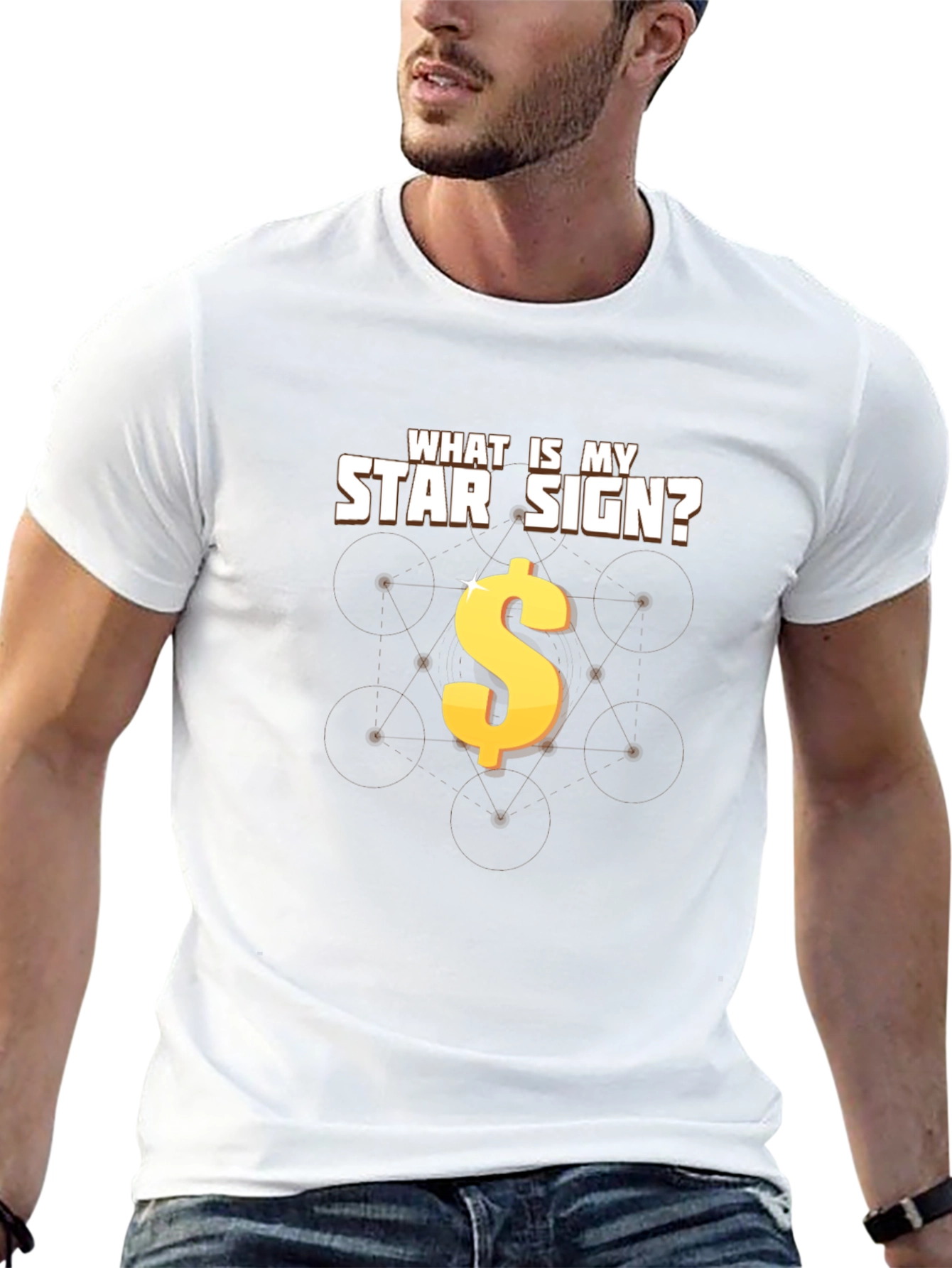 What Is My Star Sign? Dollar Sign T-Shirt