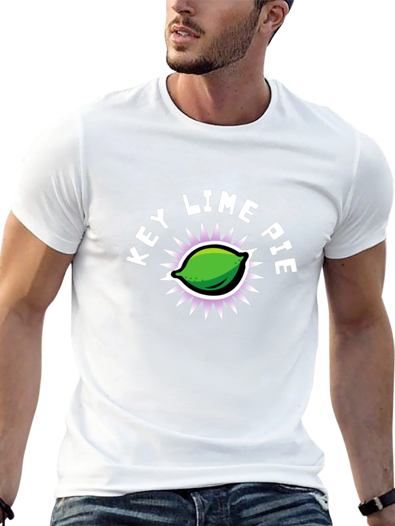 Key Lime Pie Graphic Tee - Funny Food T-Shirt