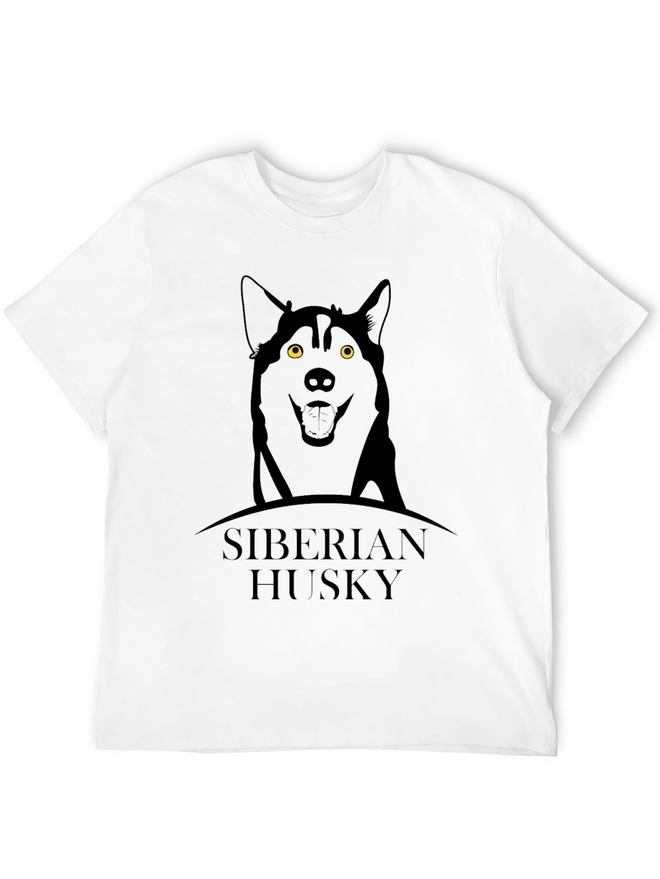 Siberian Husky Graphic T-Shirt - Dog Lover Tee
