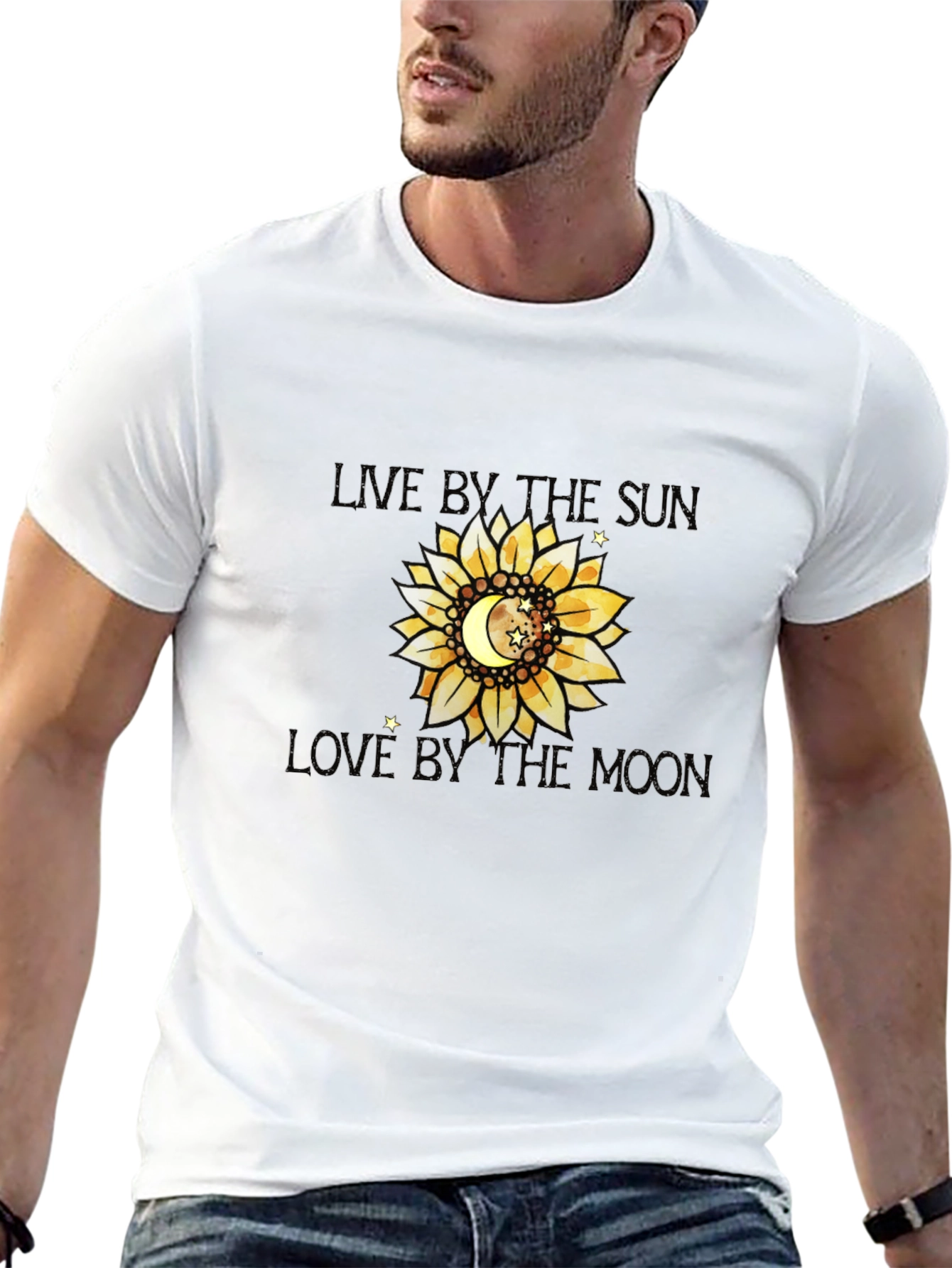 Sunflower Moon Graphic Tee