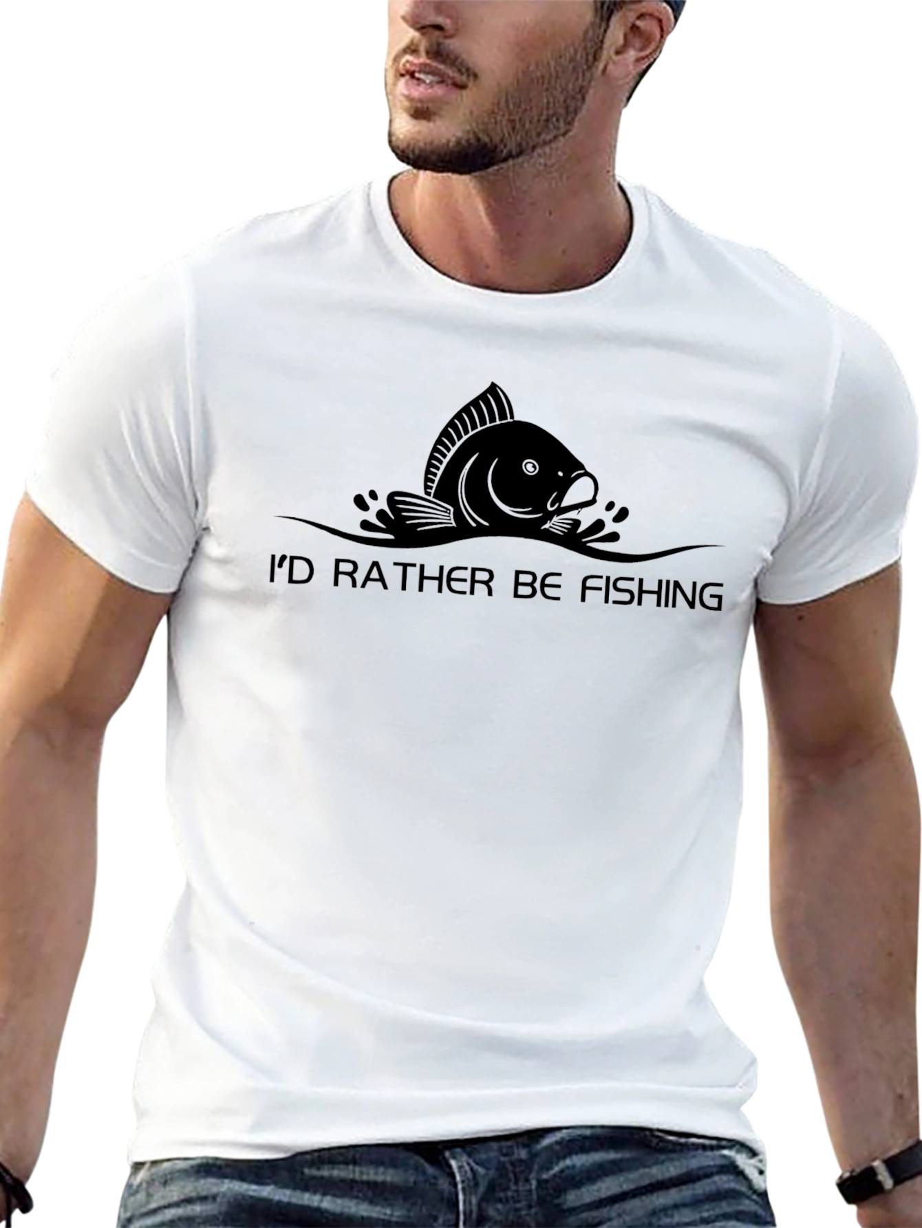 Id Rather Be Fishing T-Shirt
