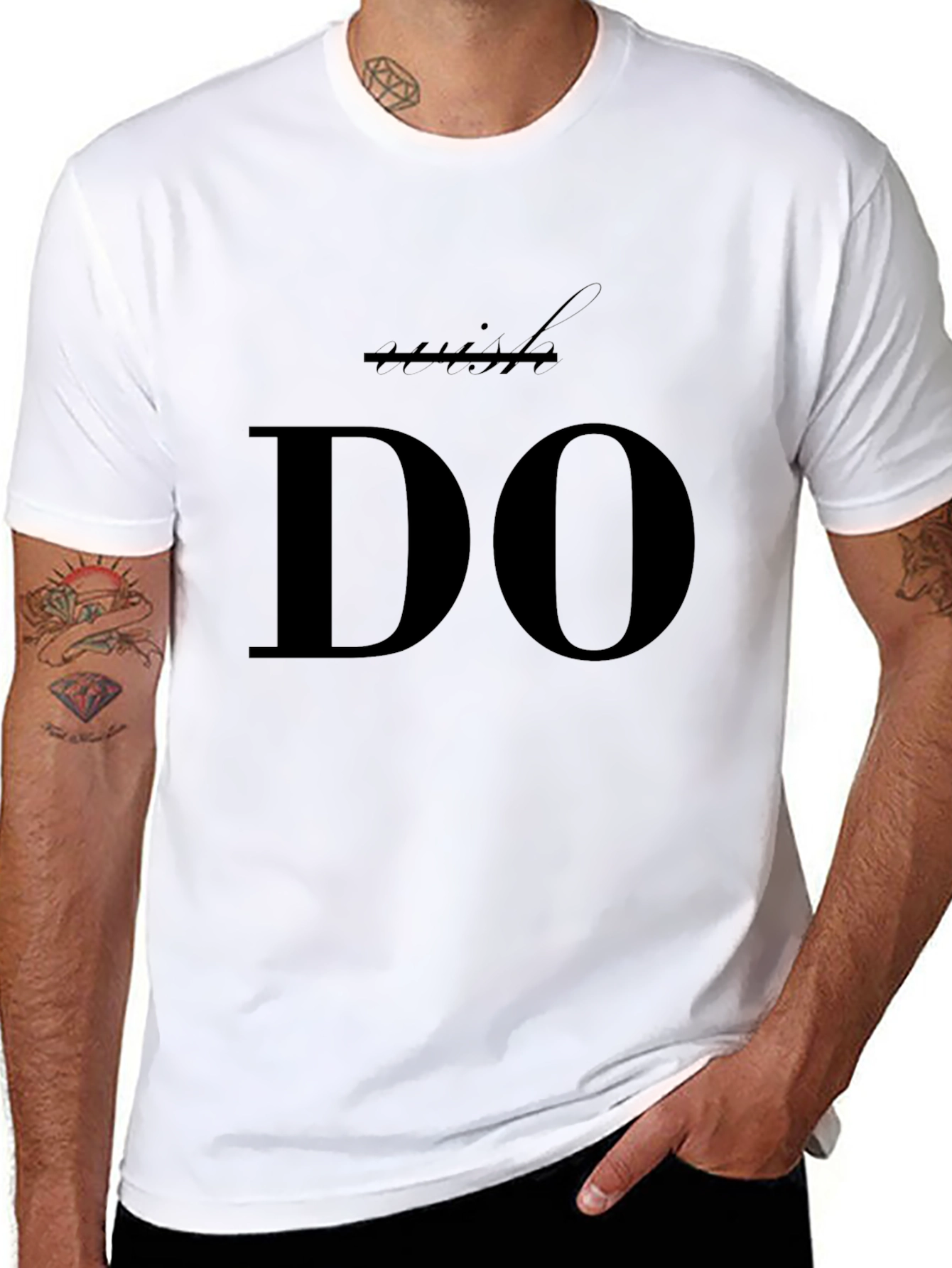 DO Graphic Tee - Stylish Black Cotton T-Shirt