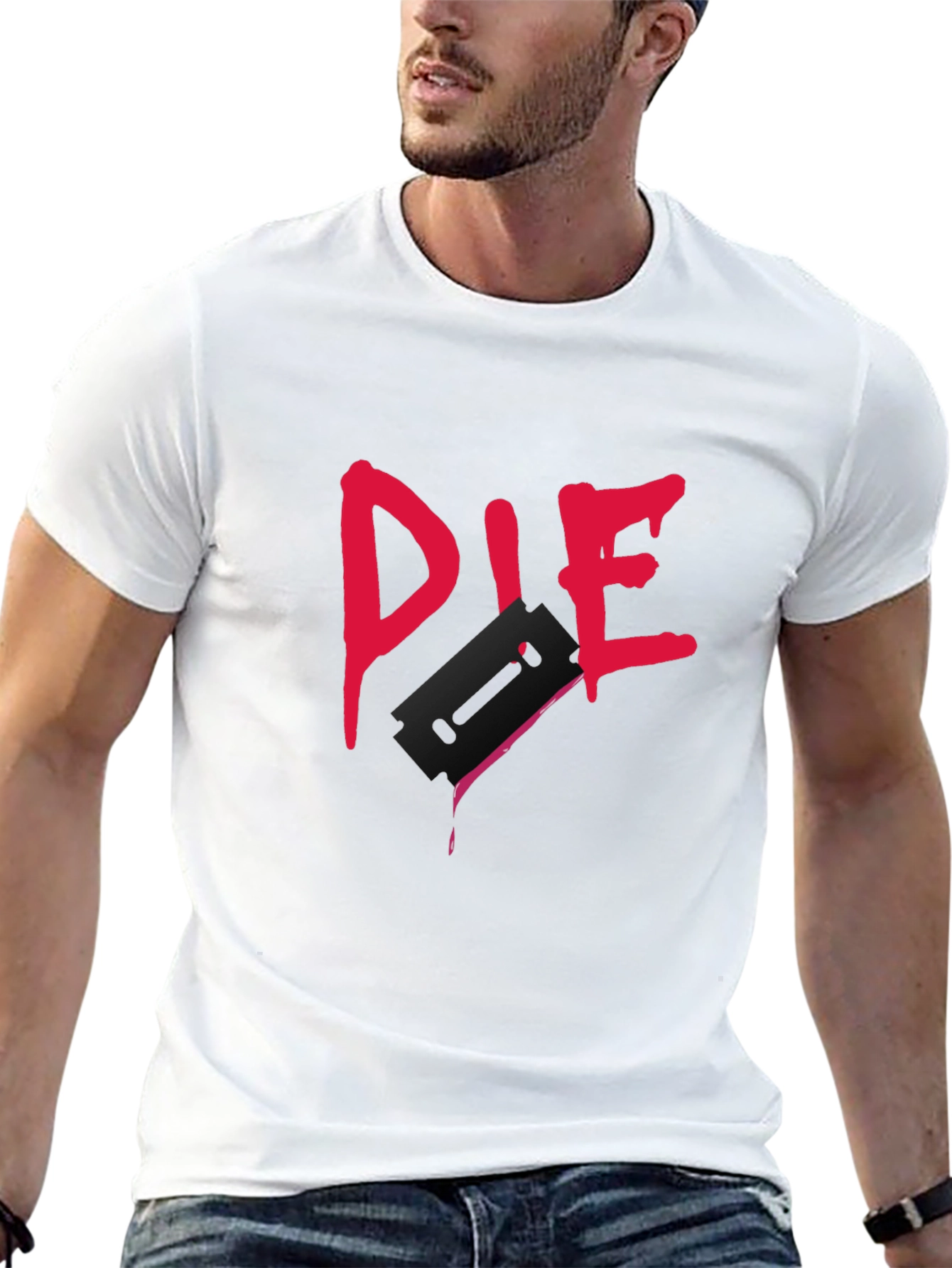 Edgy Die Graphic Tee - Dark Humor Fashion