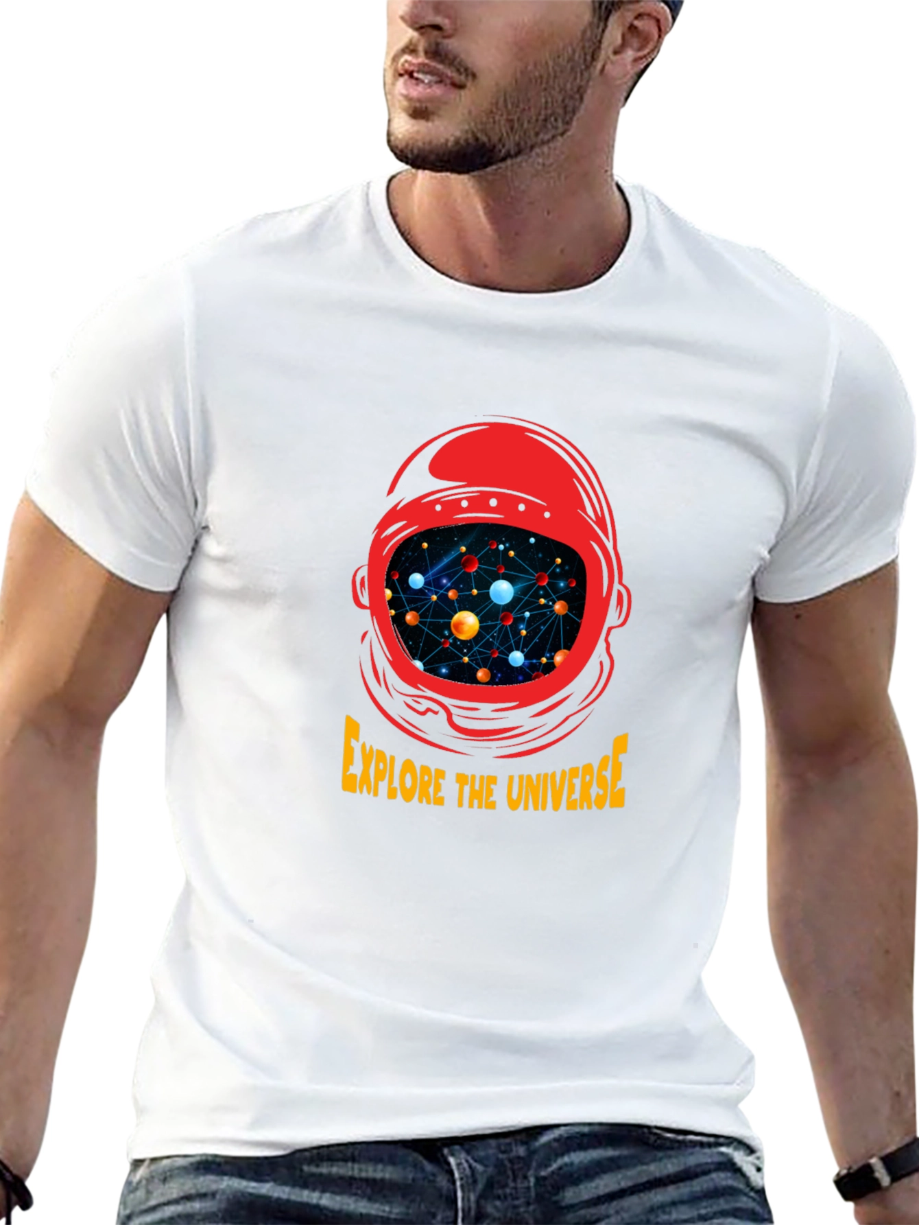 Explore The Universe Black T-Shirt