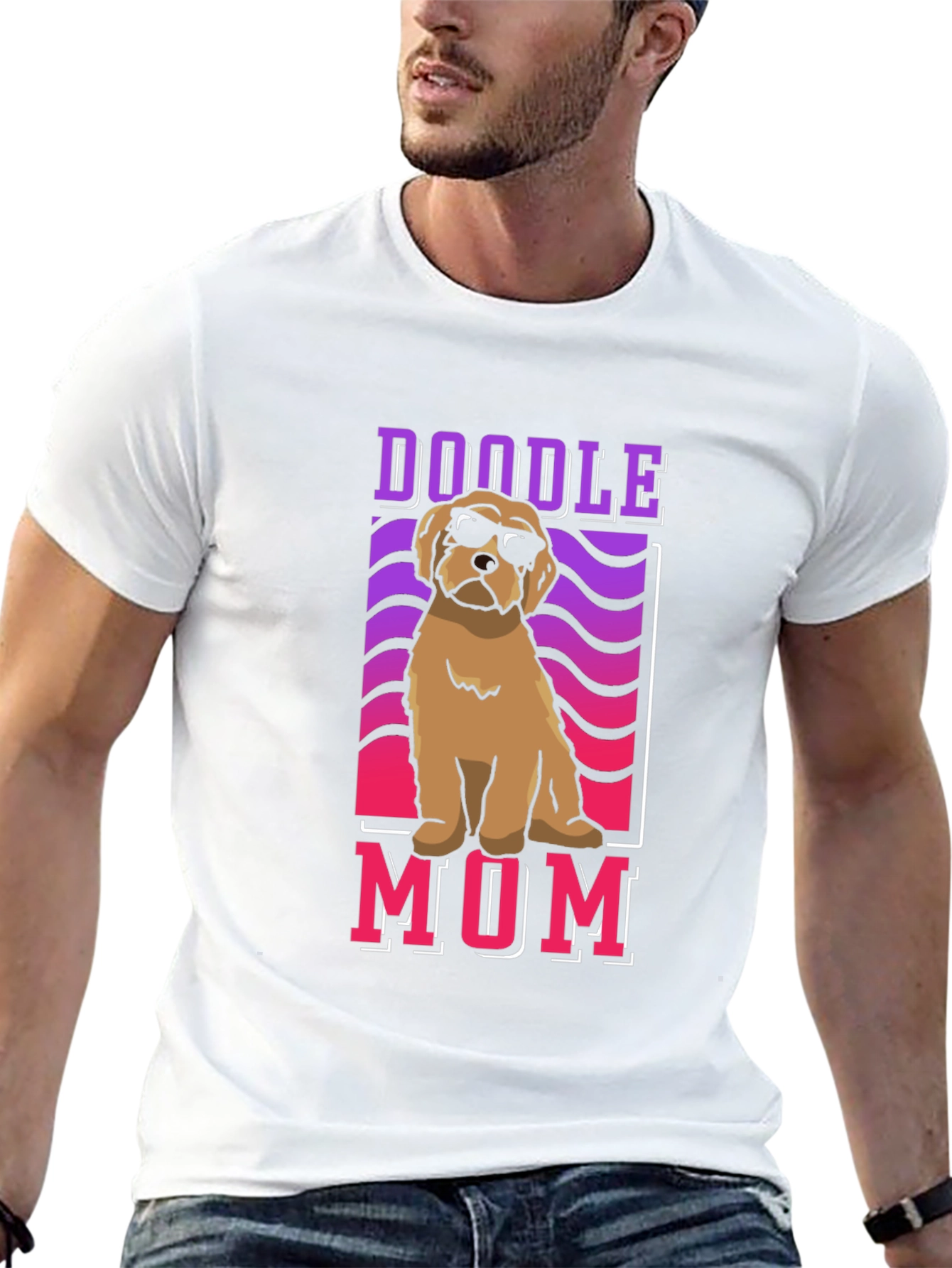 Doodle Mom Graphic Tee - Dog Lover T-Shirt