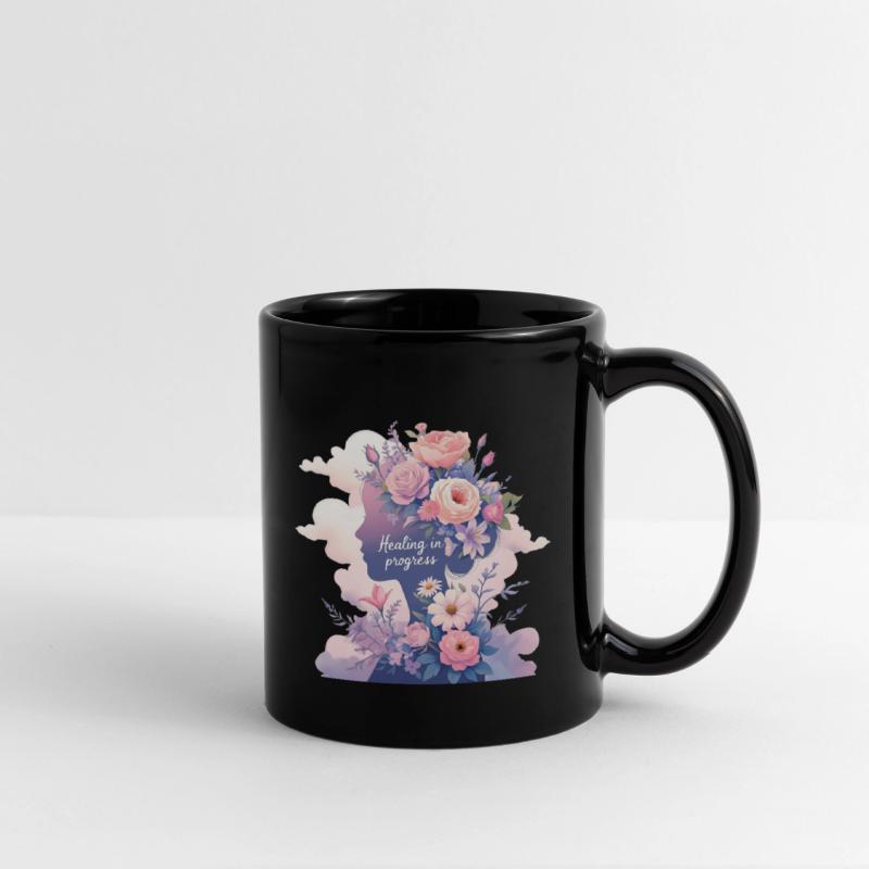 Floral Healing Progress Illustration