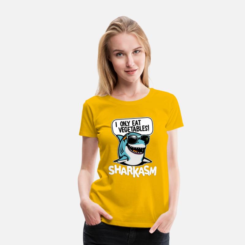 Funny Sarcastic Shark Pun Sharkasm