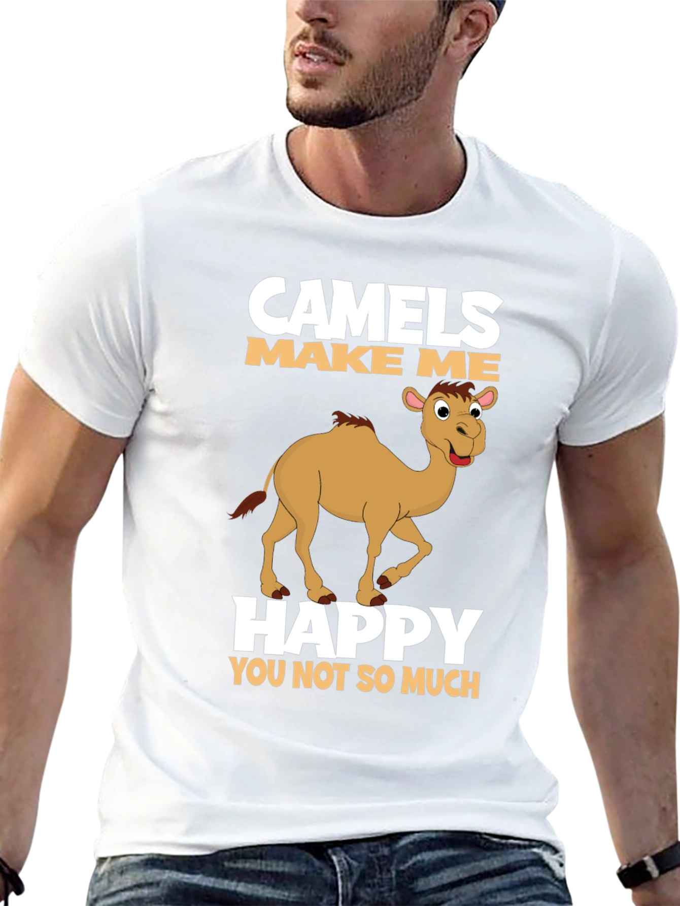 Camels Make Me Happy T-Shirt