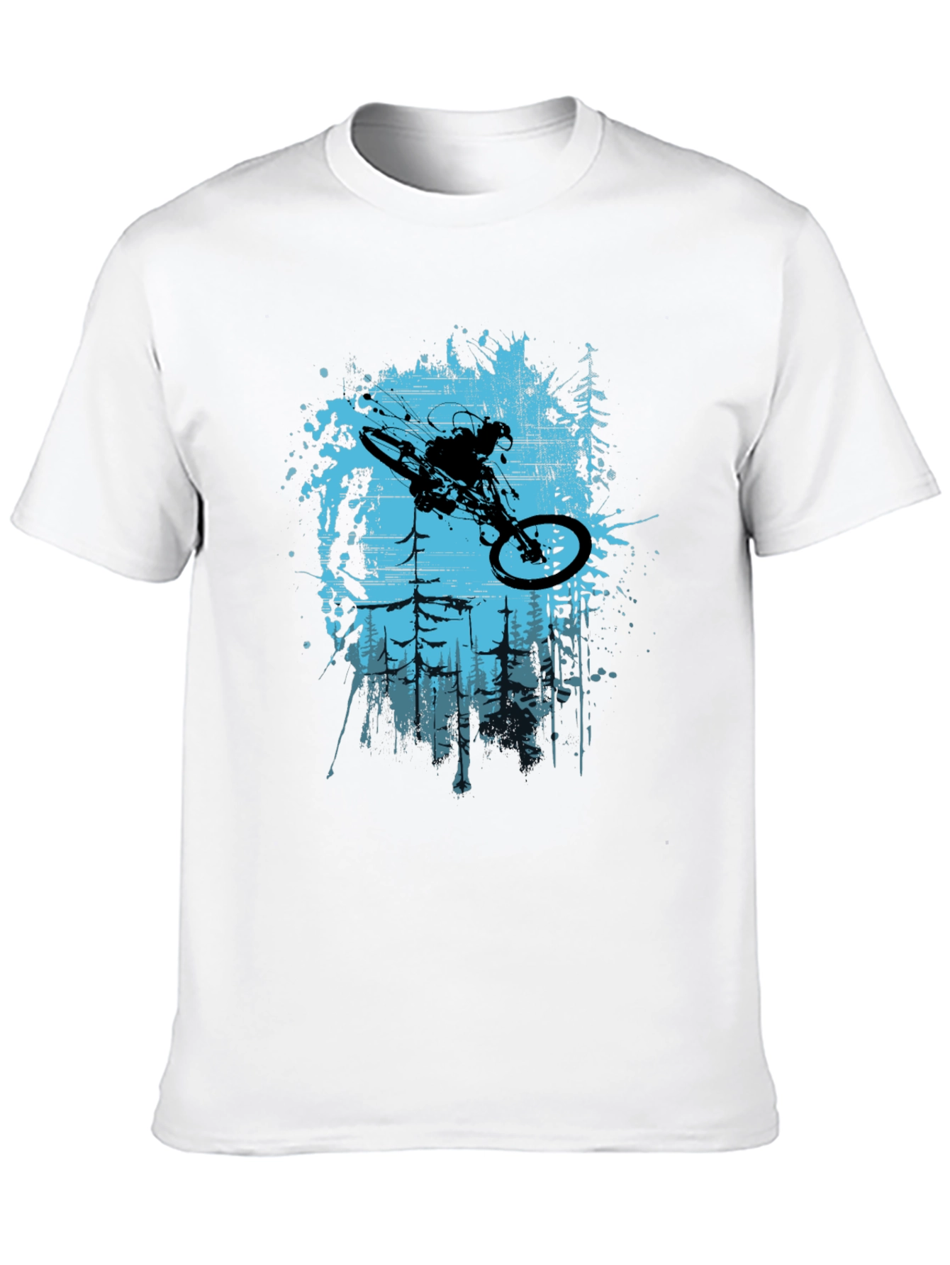 Mountain Biking Graphic Tee