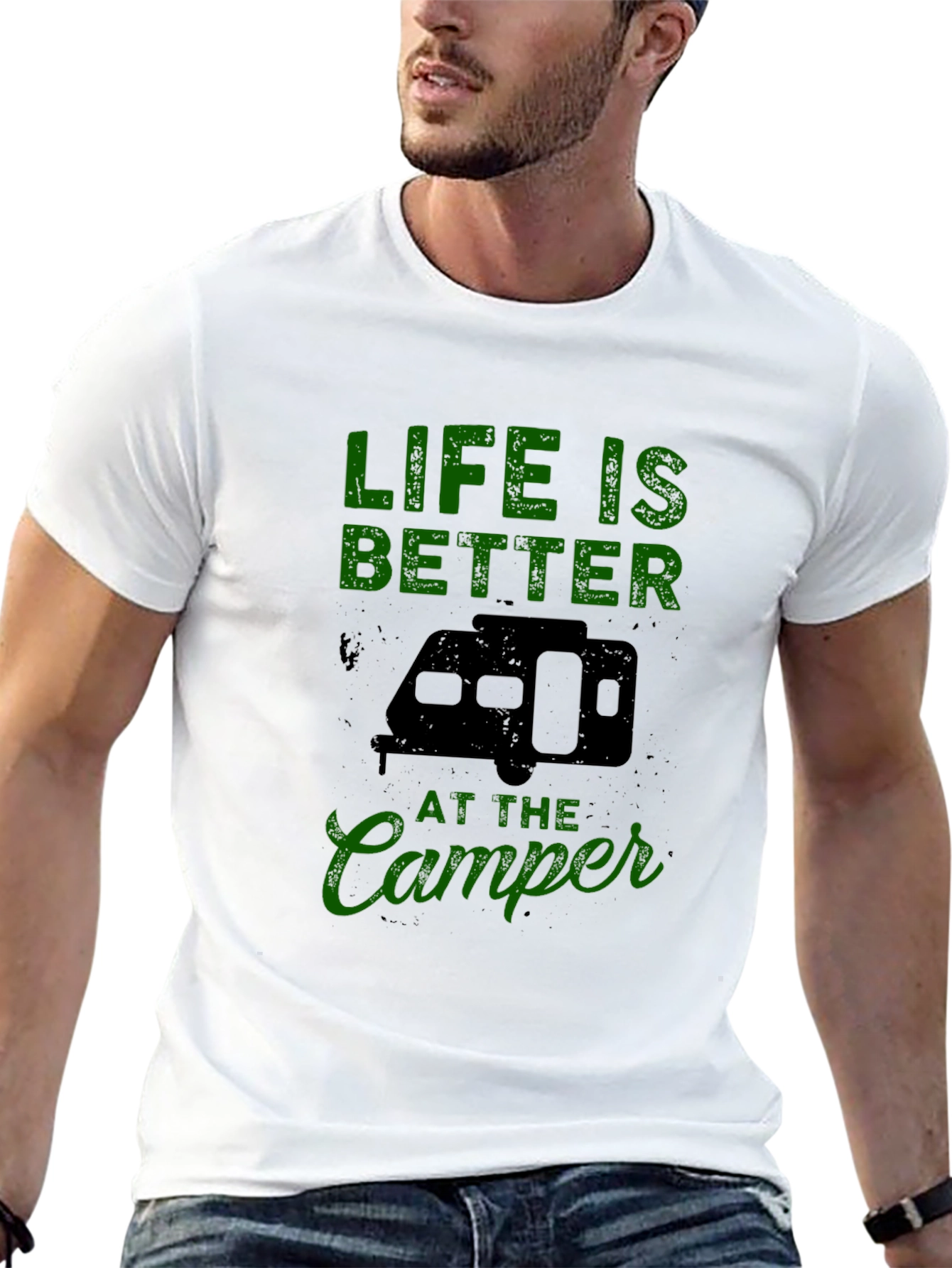 Life Is Better At The Camper Graphic T-Shirt