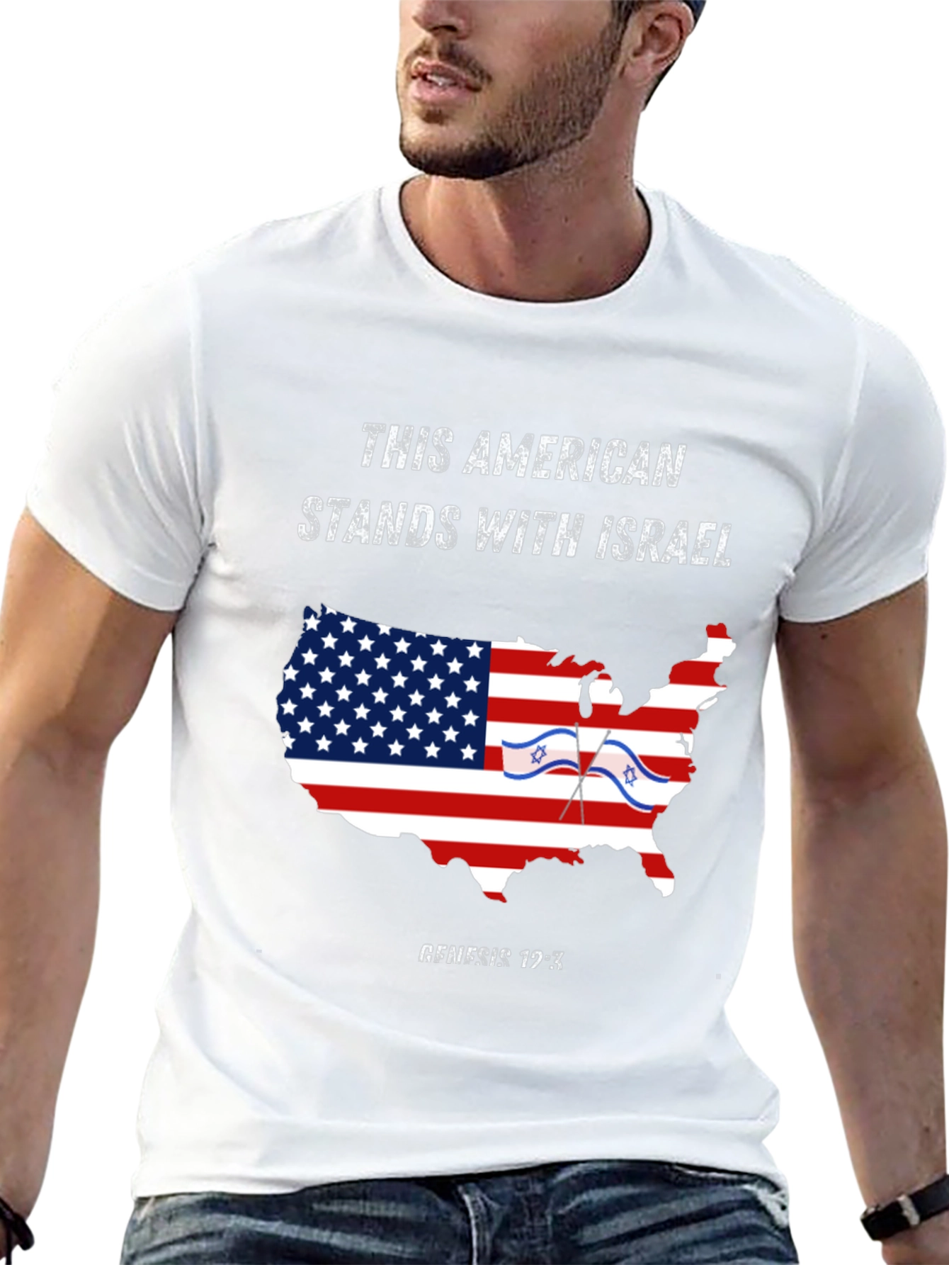 American Stands with Israel T-Shirt