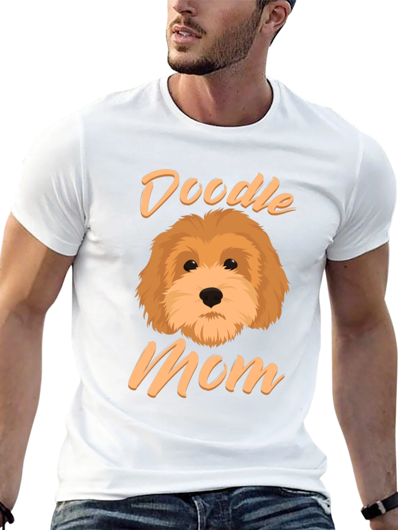 Doodle Mom T-Shirt Cute Dog Lover Tee
