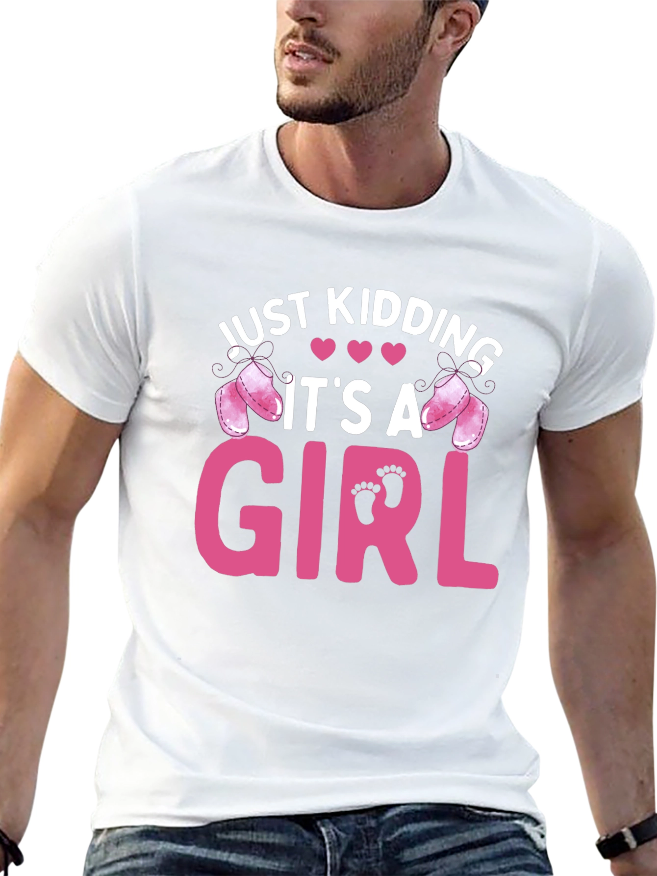 Its a Girl T-Shirt - Baby Shower Reveal Tee