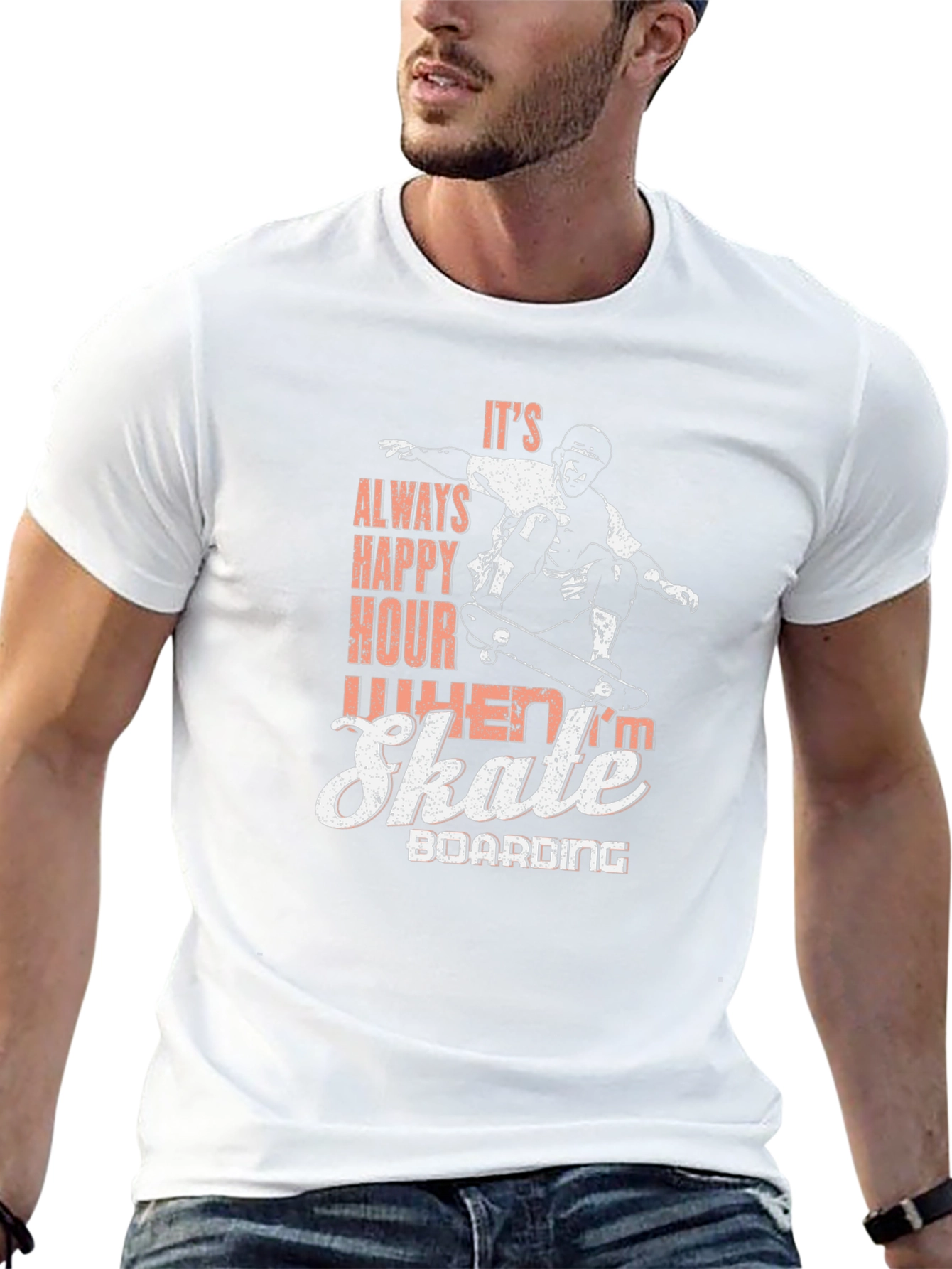 Skateboarding Happy Hour T-Shirt